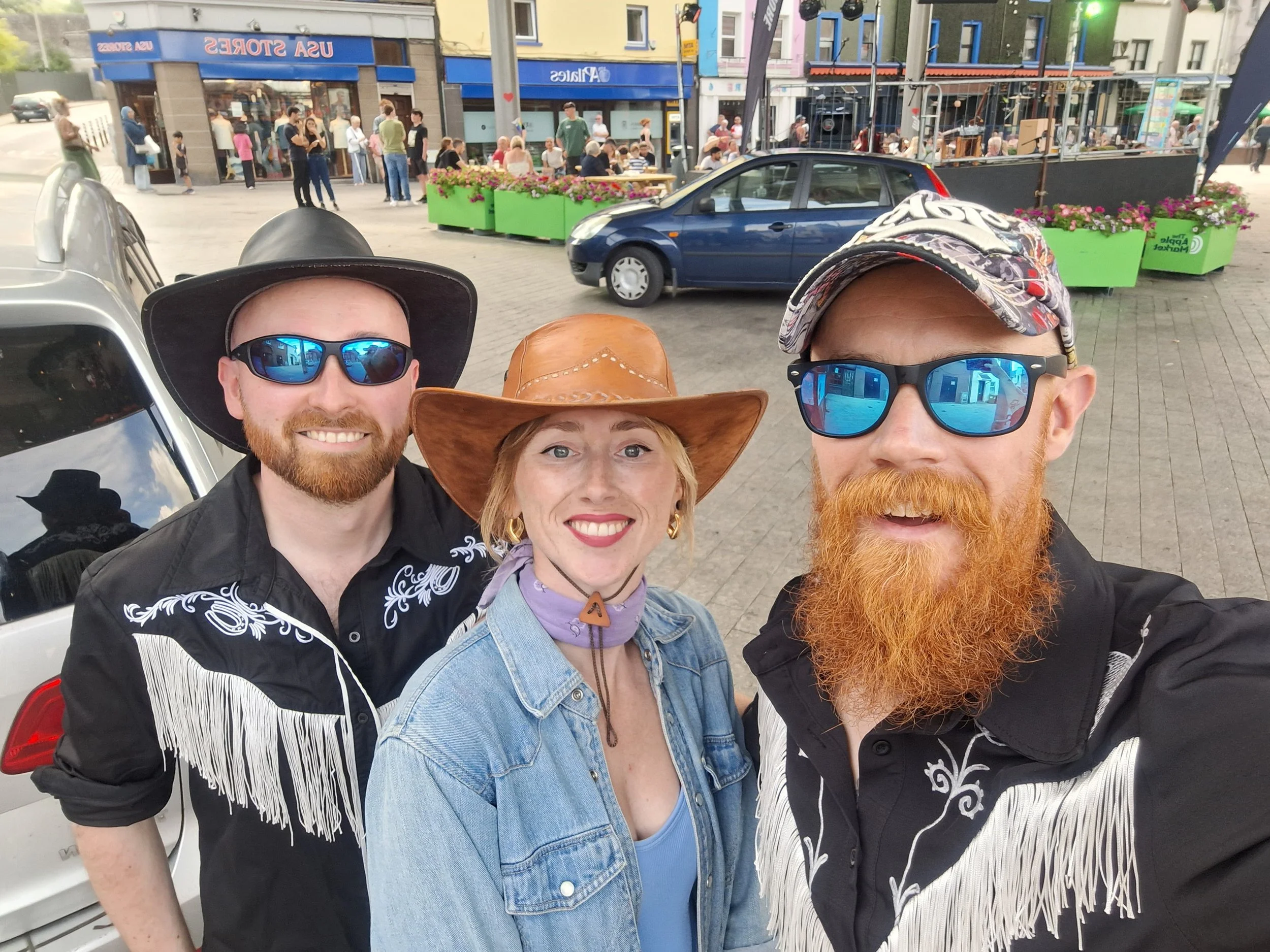 Members of Fierce Mild, the musicians behind Fierce Weddings