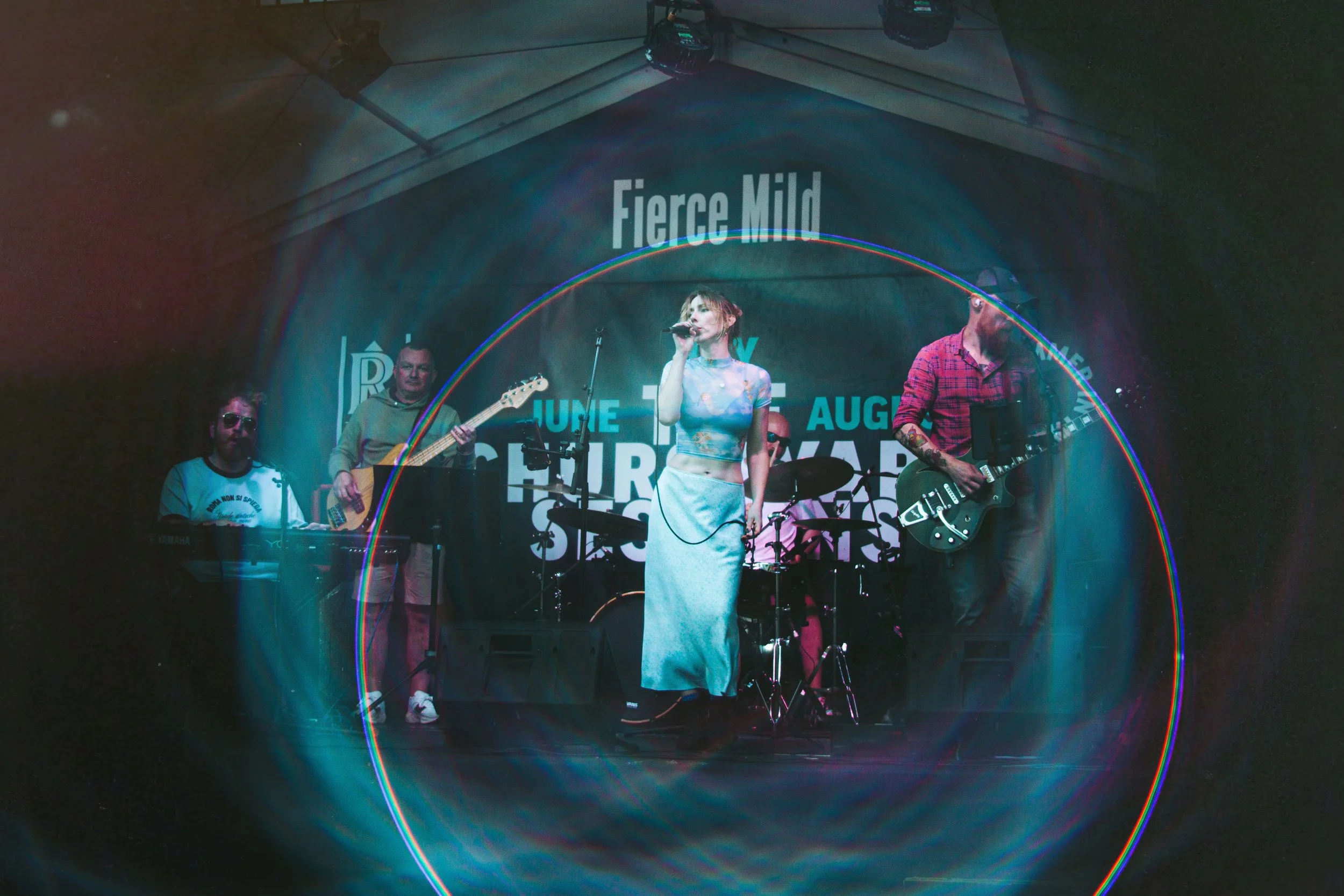 Fierce Mild wedding band performing live in Waterford