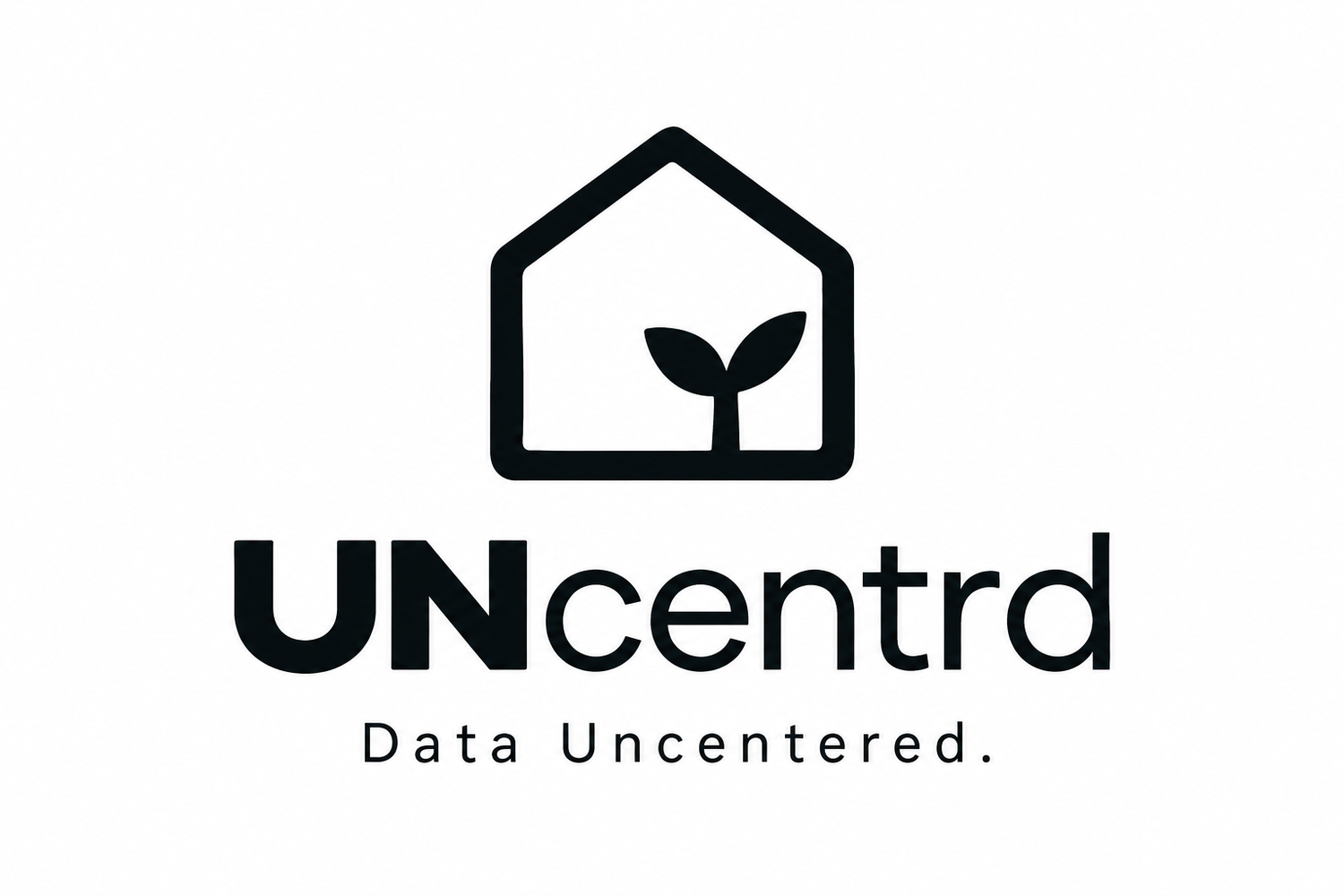 UNcentrd. Data Uncentered.