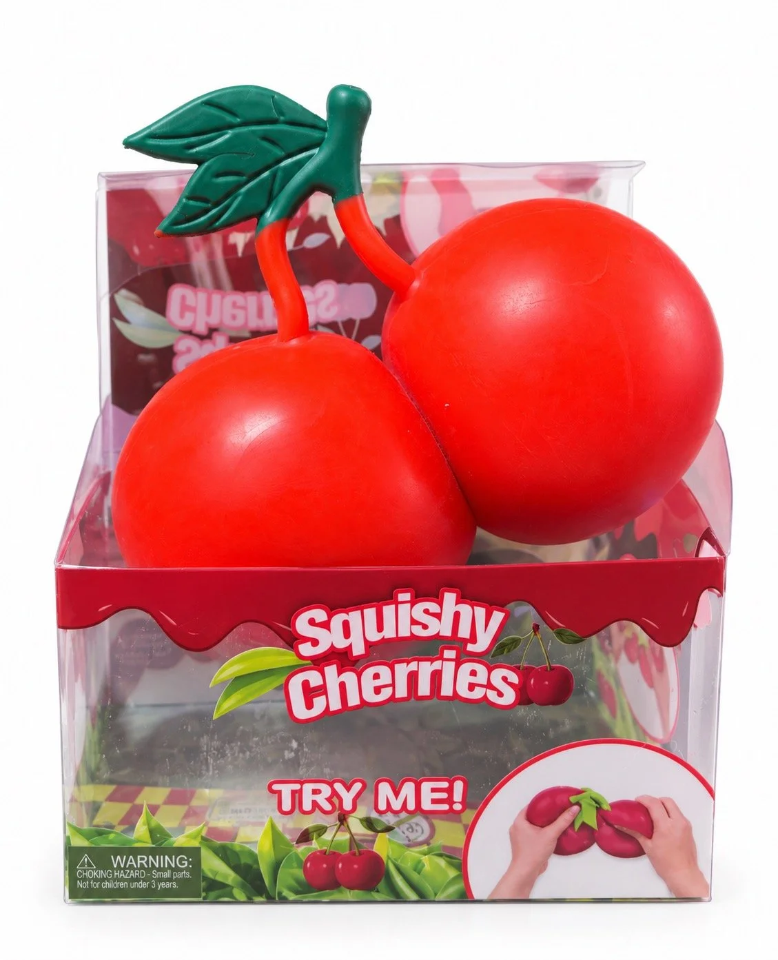 Giant Cherry Squishy 🍒❤️