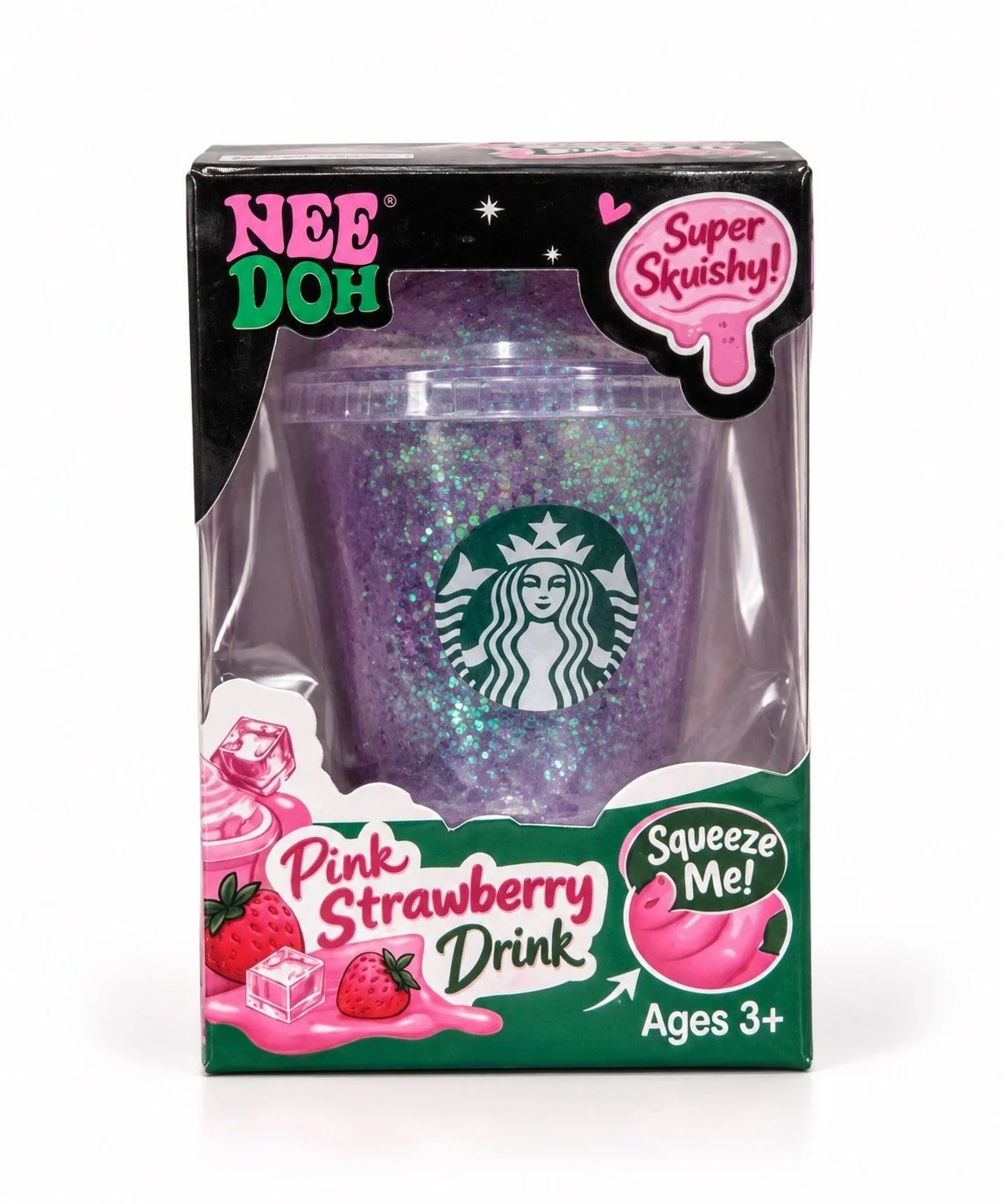 pink Starbucks  Slow-Rising Squishy ☕✨