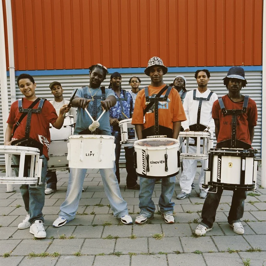 Brassband Carribean Brass International, colour photograph, 35 x 35 cm, 2003