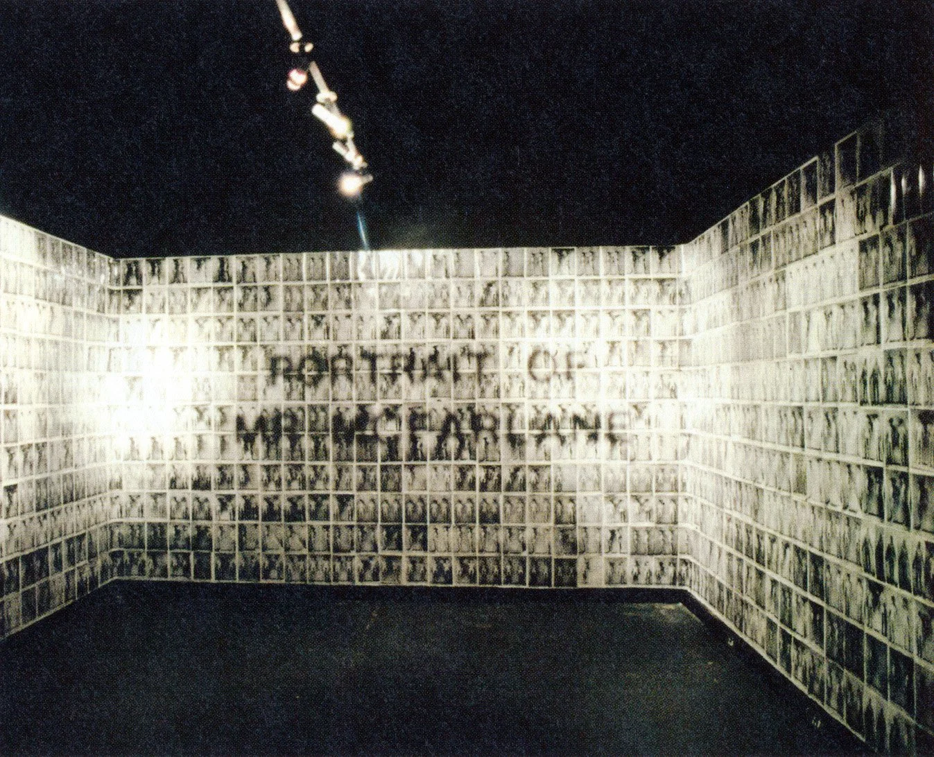 Portrait of Hugh McFarlane, installation view, Generator Art Space (Africus Institute of Contemporary Art), Archival photographs from Hugh McFarlane), 1997