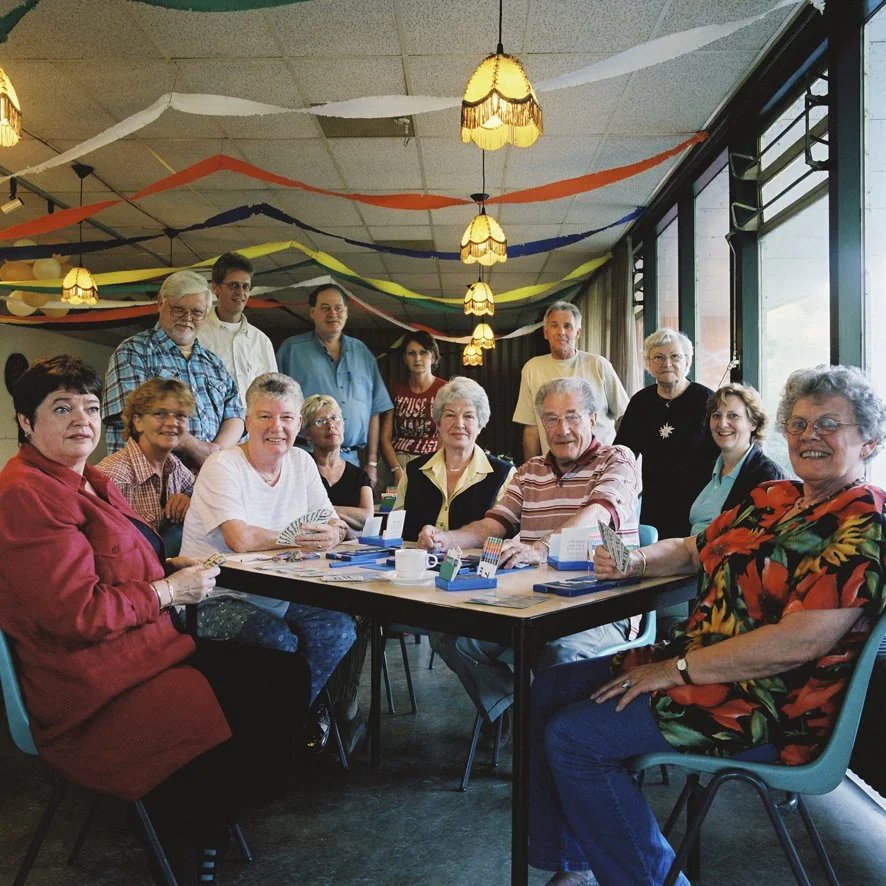 Bridgevereniging Torenpark, colour photograph, 35 x 35 cm, 2003