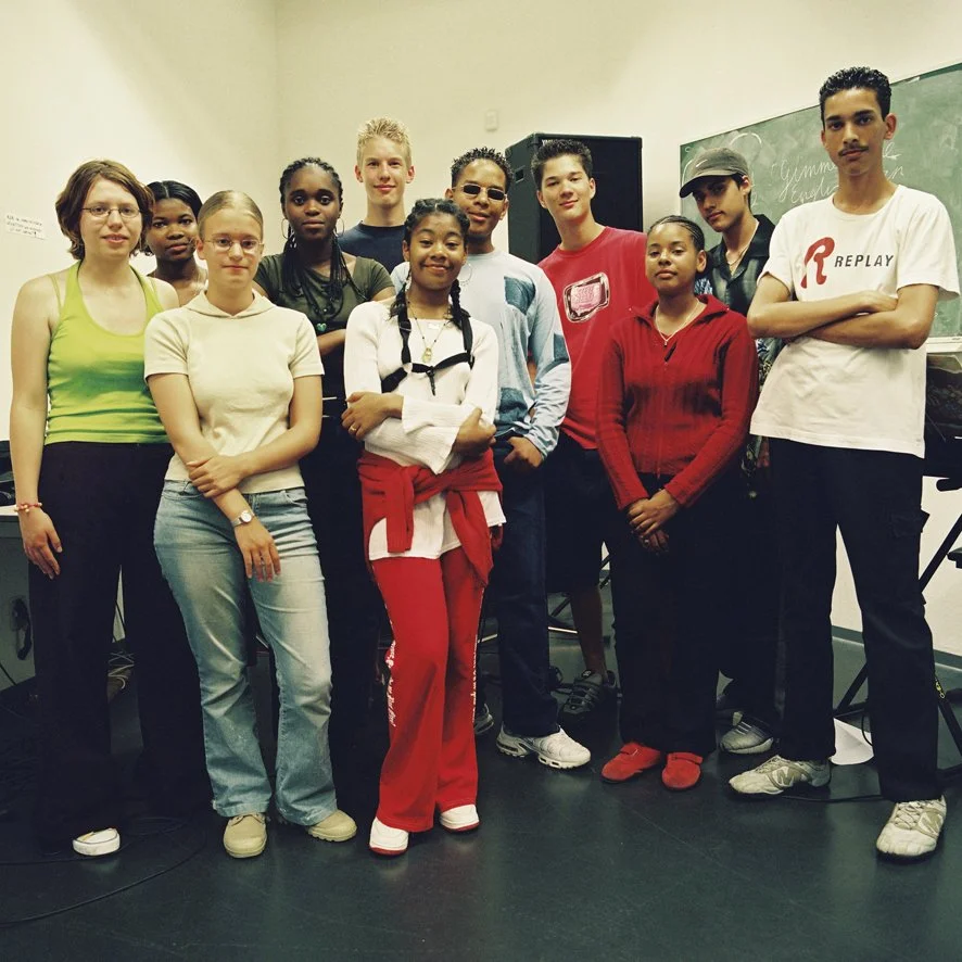 Muziekschool Zuidoost – POP project, colour photograph, 35 x 35 cm, 2003
