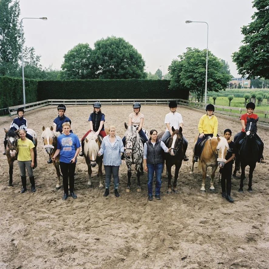 Prins Willem Alexander Manege – Vereniging Paardrijden Gehandicapten, colour photograph, 35 x 35 cm, 2003