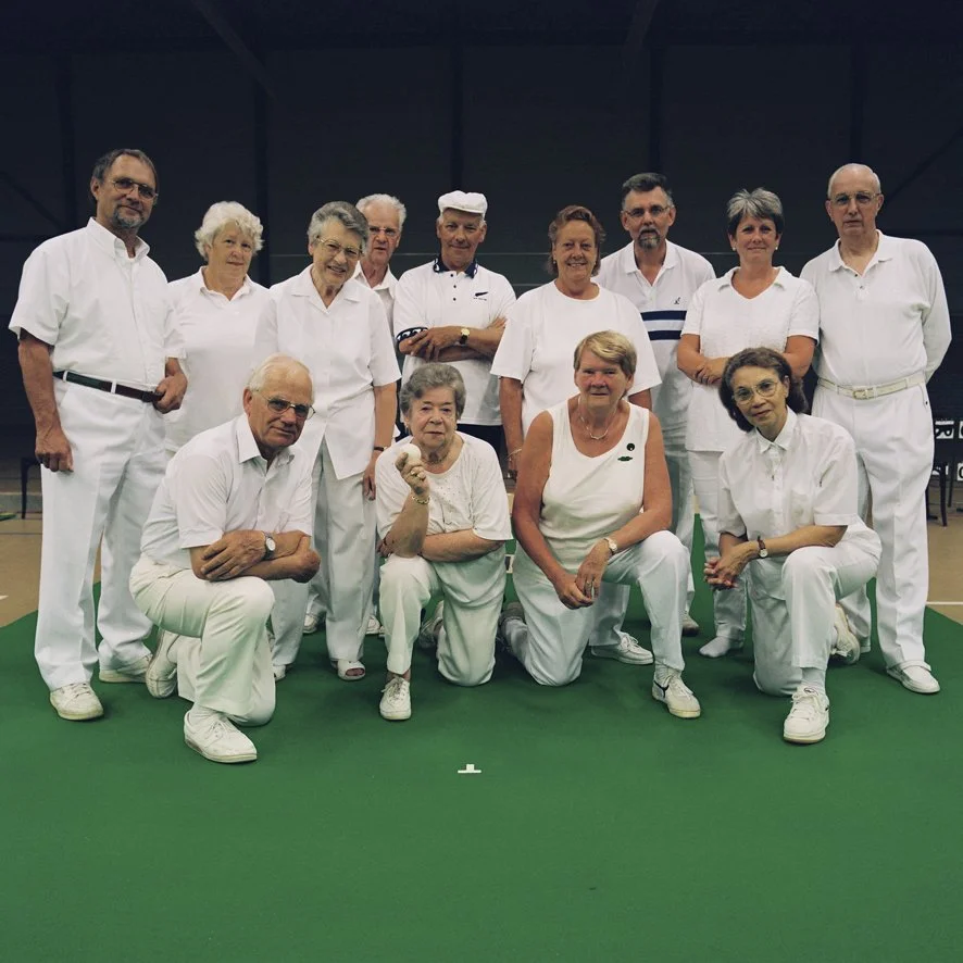 Bowls Club Gaasperdam, colour photograph, 35 x 35 cm, 2003