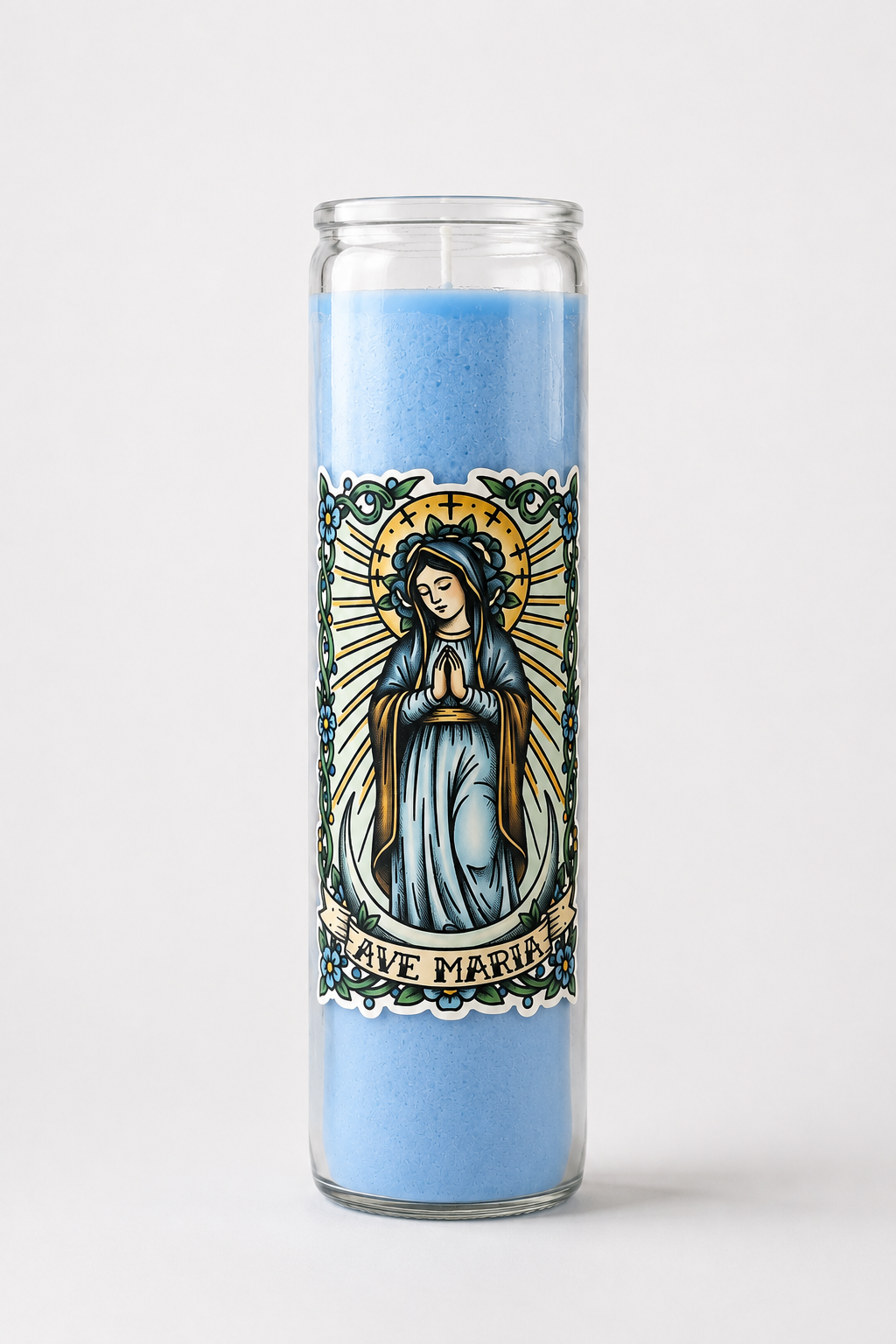 Ave Maria Candle
