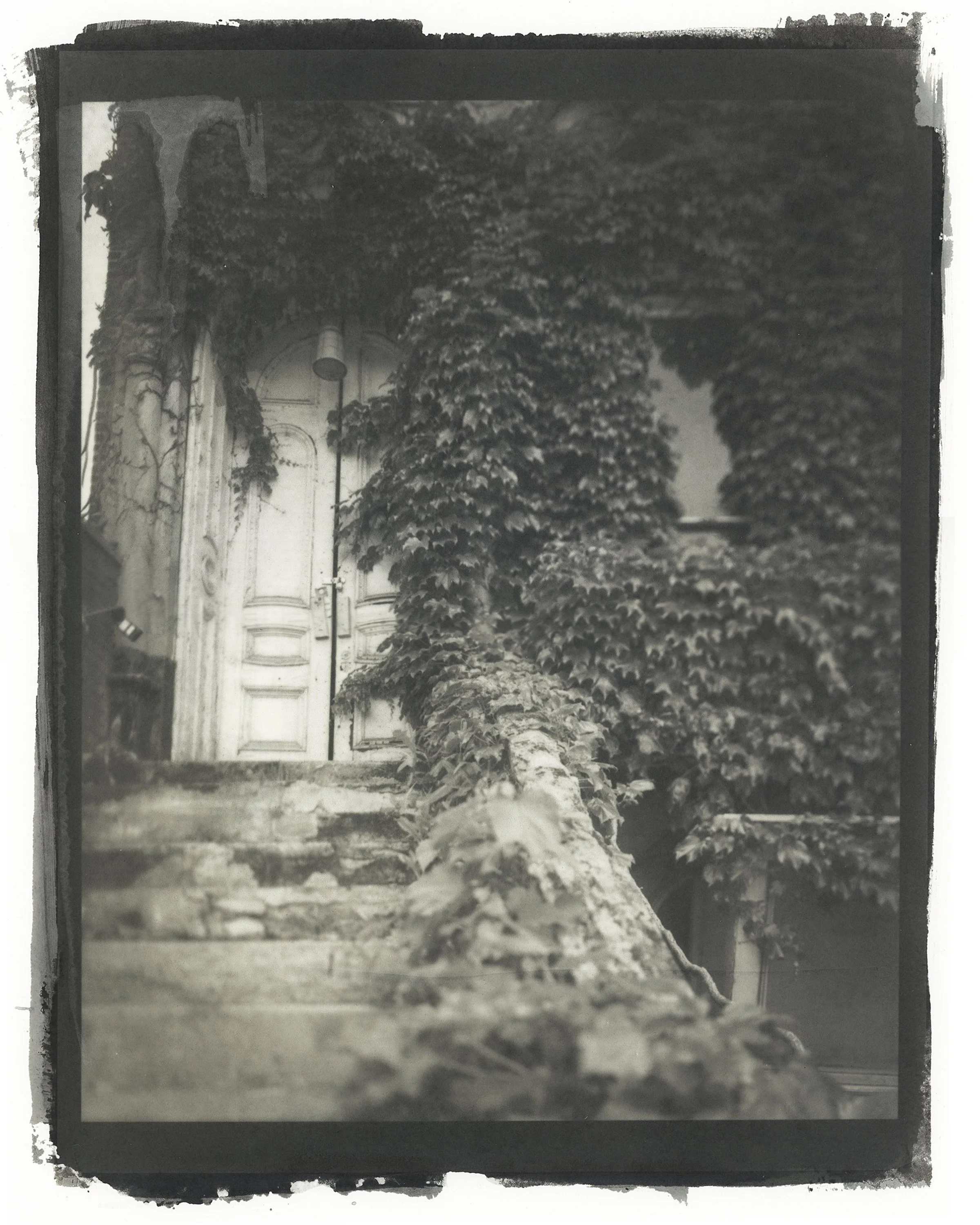 Entrance, Salted Paper Print