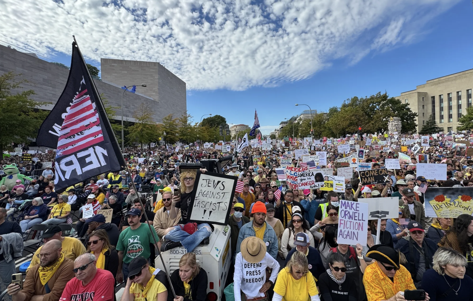 DC’s No Kings rally brings out peaceful protesters