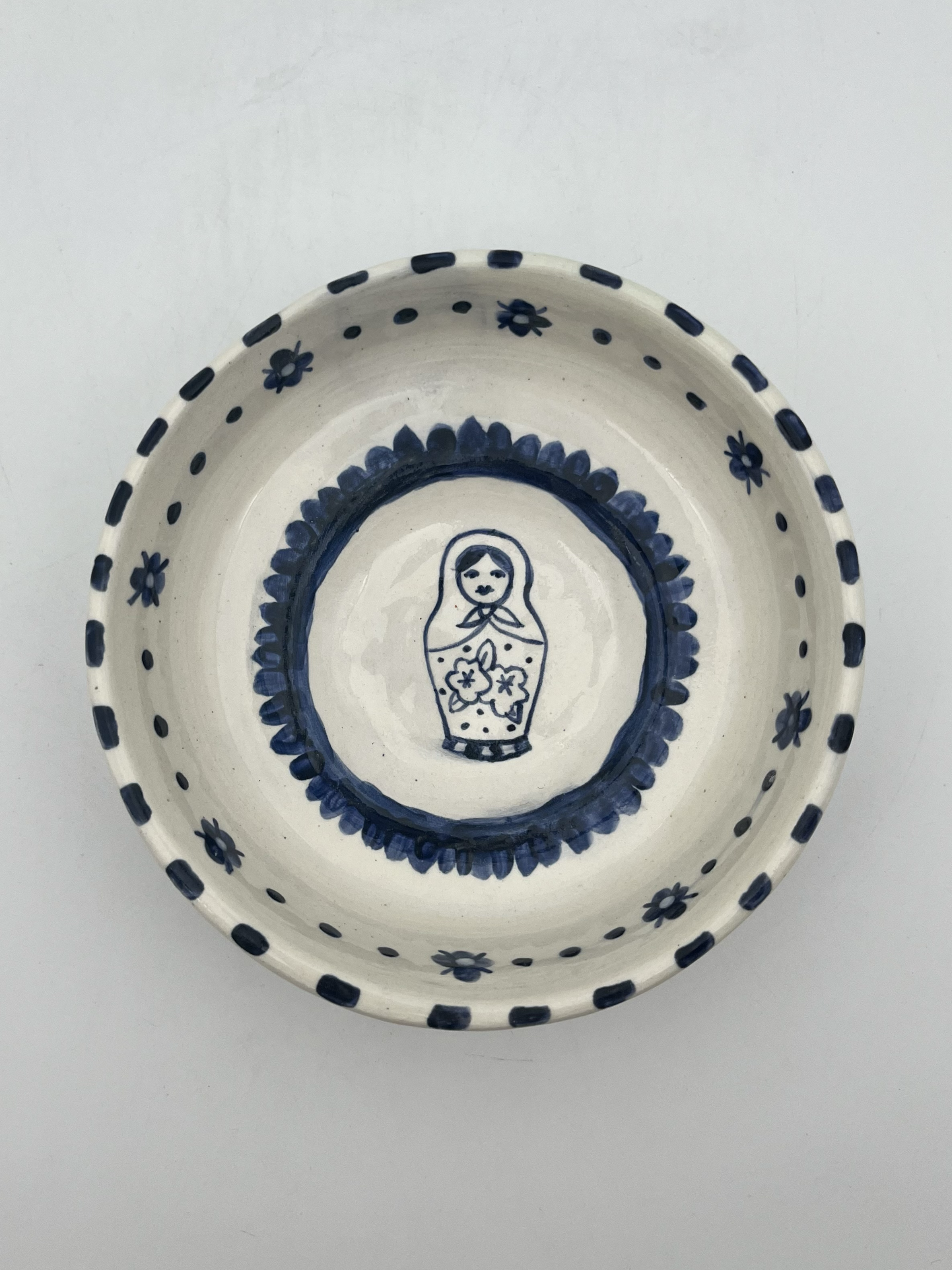 Nesting doll bowl, 2024