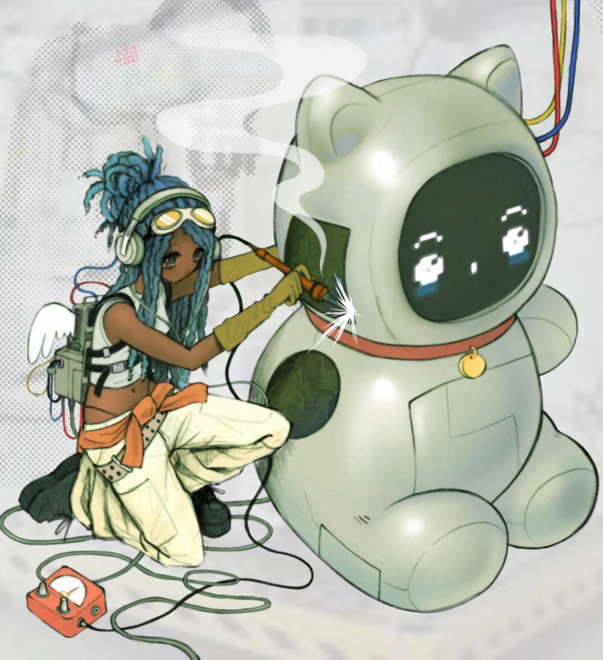 robo cat ฅ^•ﻌ•^ฅ