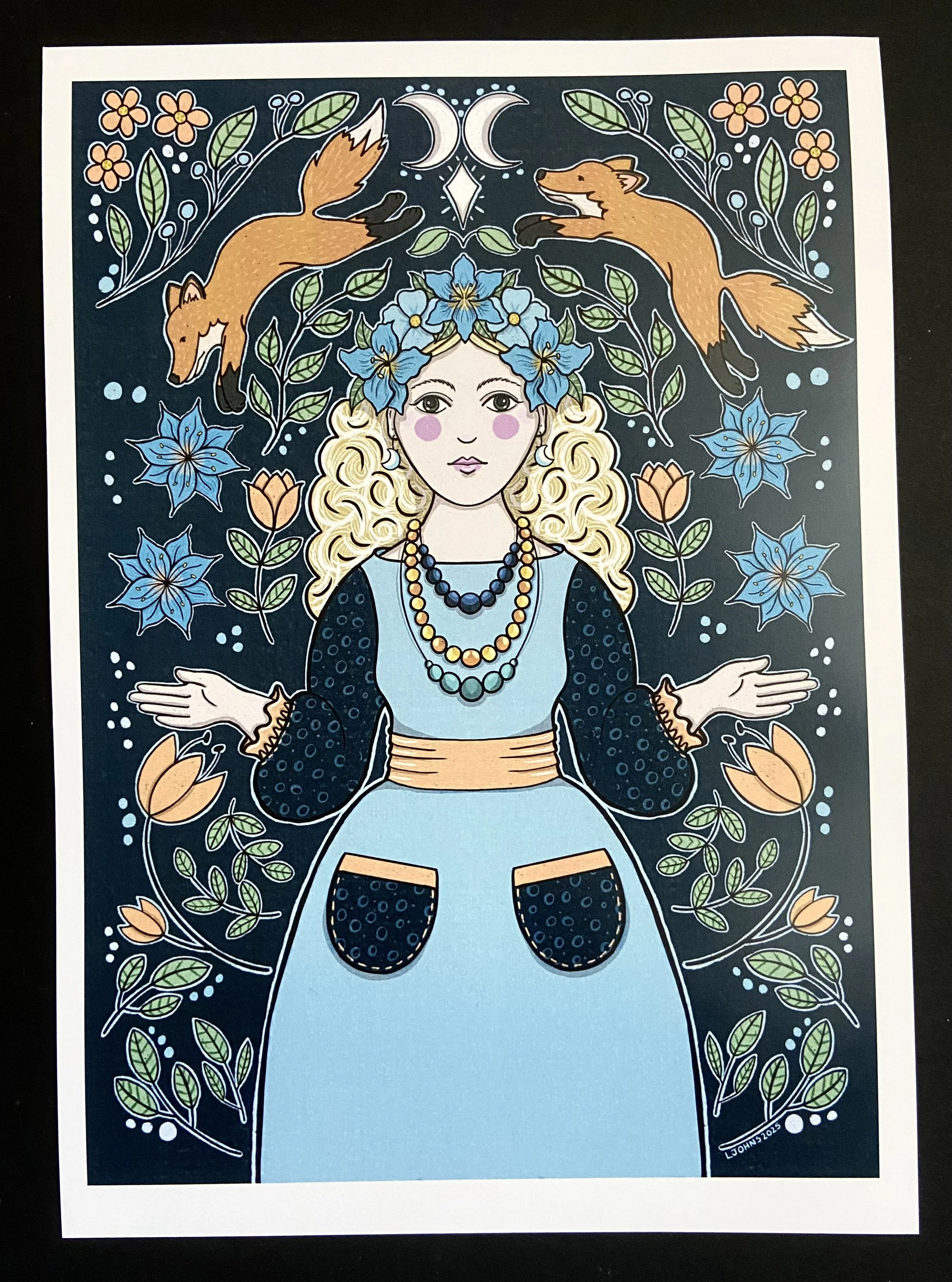 Guardian of the woods A4 print