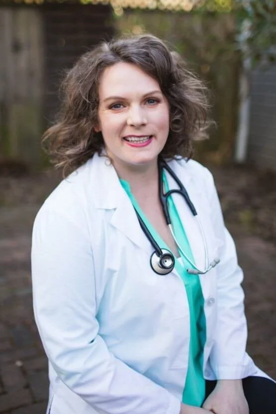 Angela Potter, host of the PCOS Lab podcast