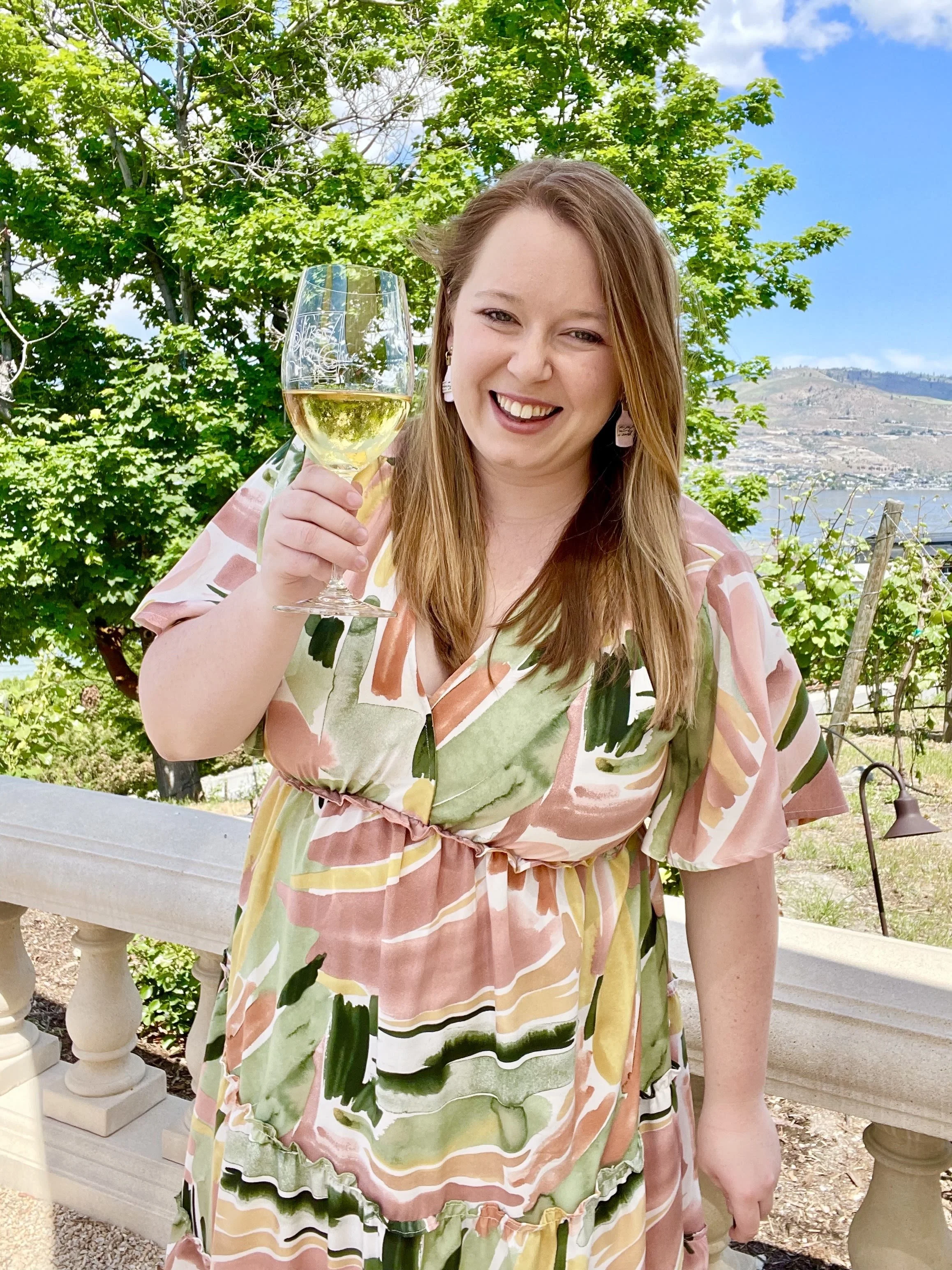 Hailey Bohlman, host of the Cork & Fizz Guide to Wine Podcast