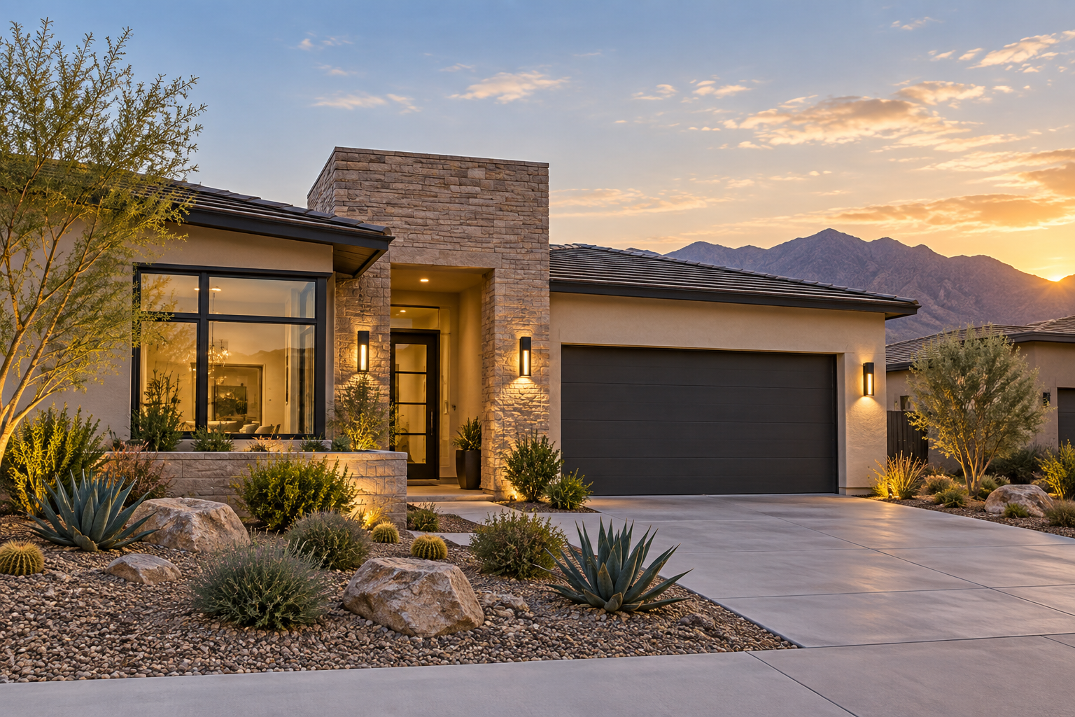 Modern home for sale in the Las Vegas Valley
