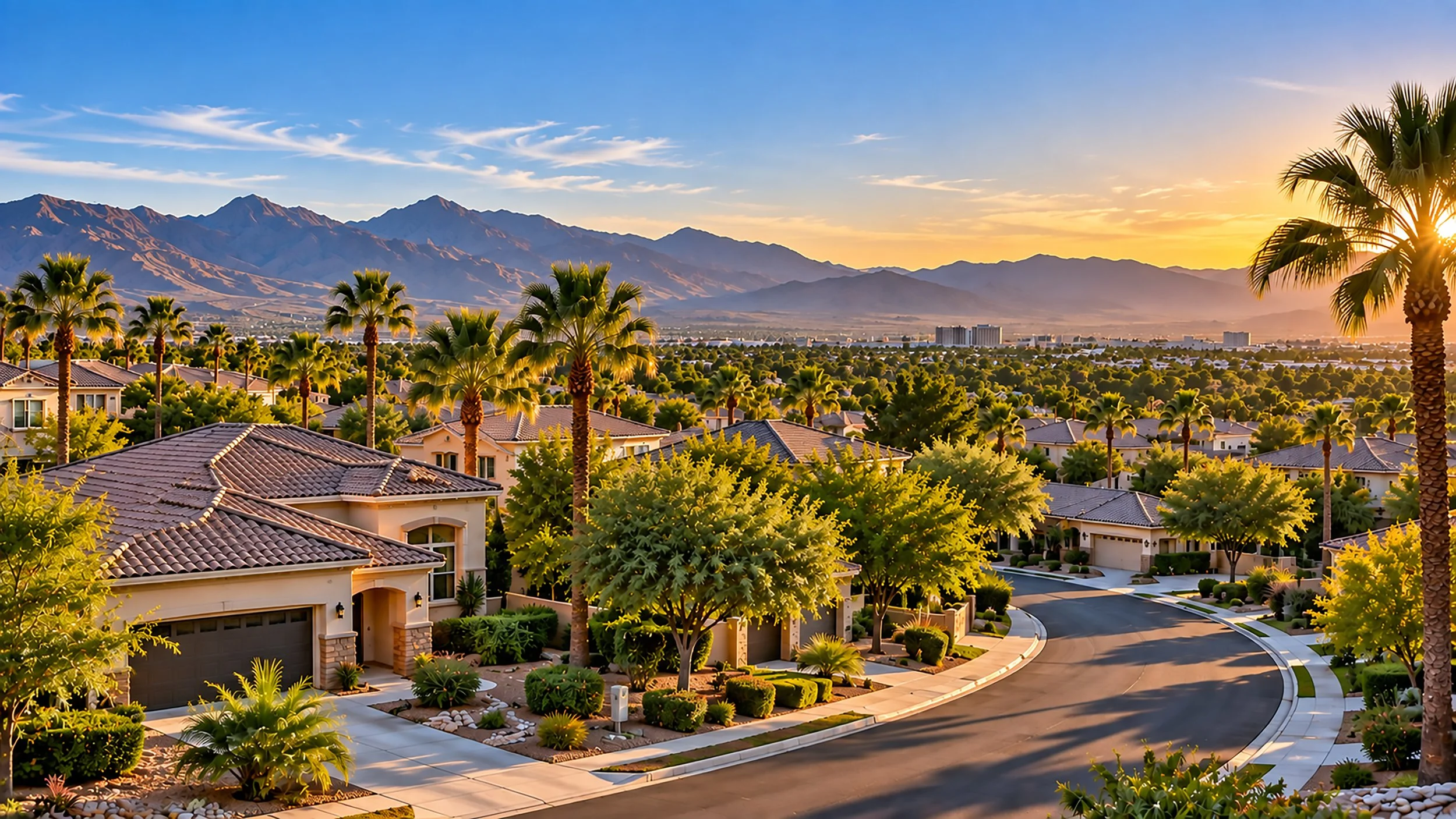 Homes in Green Valley Ranch in Henderson, Nevada