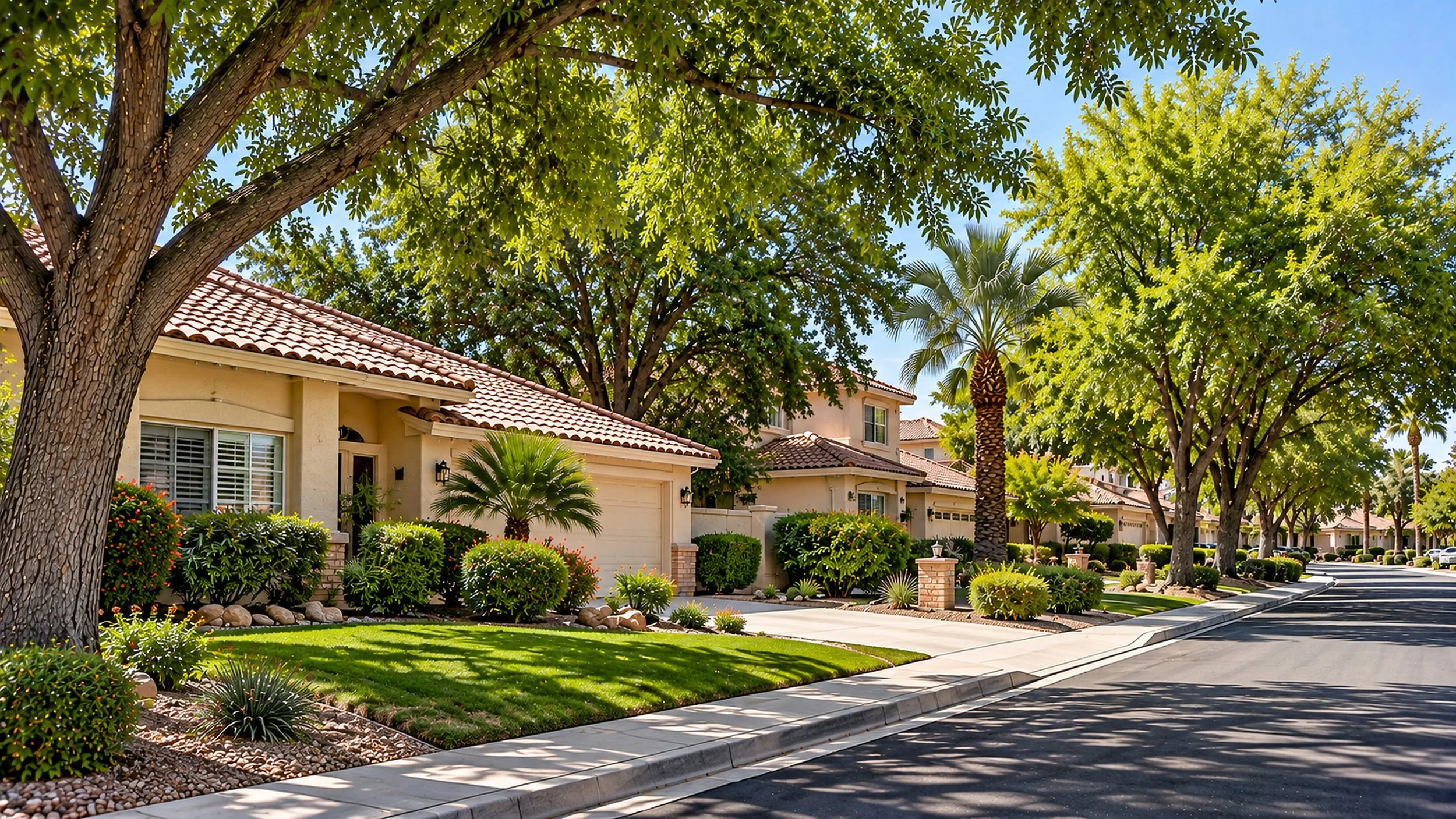 Established neighborhood in Green Valley North, Henderson