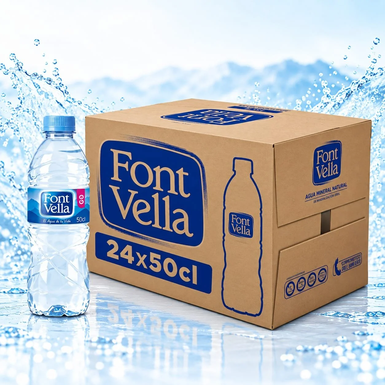 Font Vella 24x50cl
