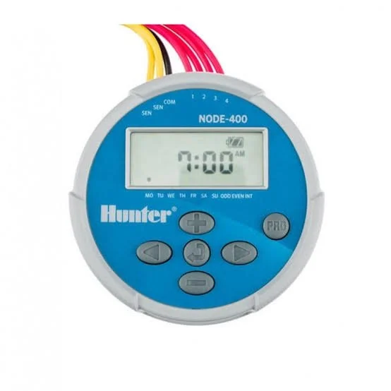 Hunter Node 400: instalación de riego sin electricidad