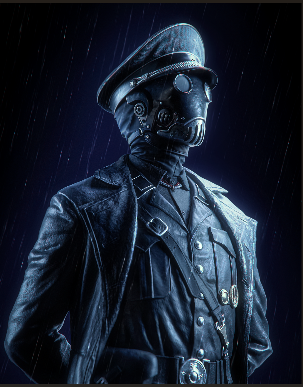 CA3D-Immortal Officer 1/6TH Resin Statue