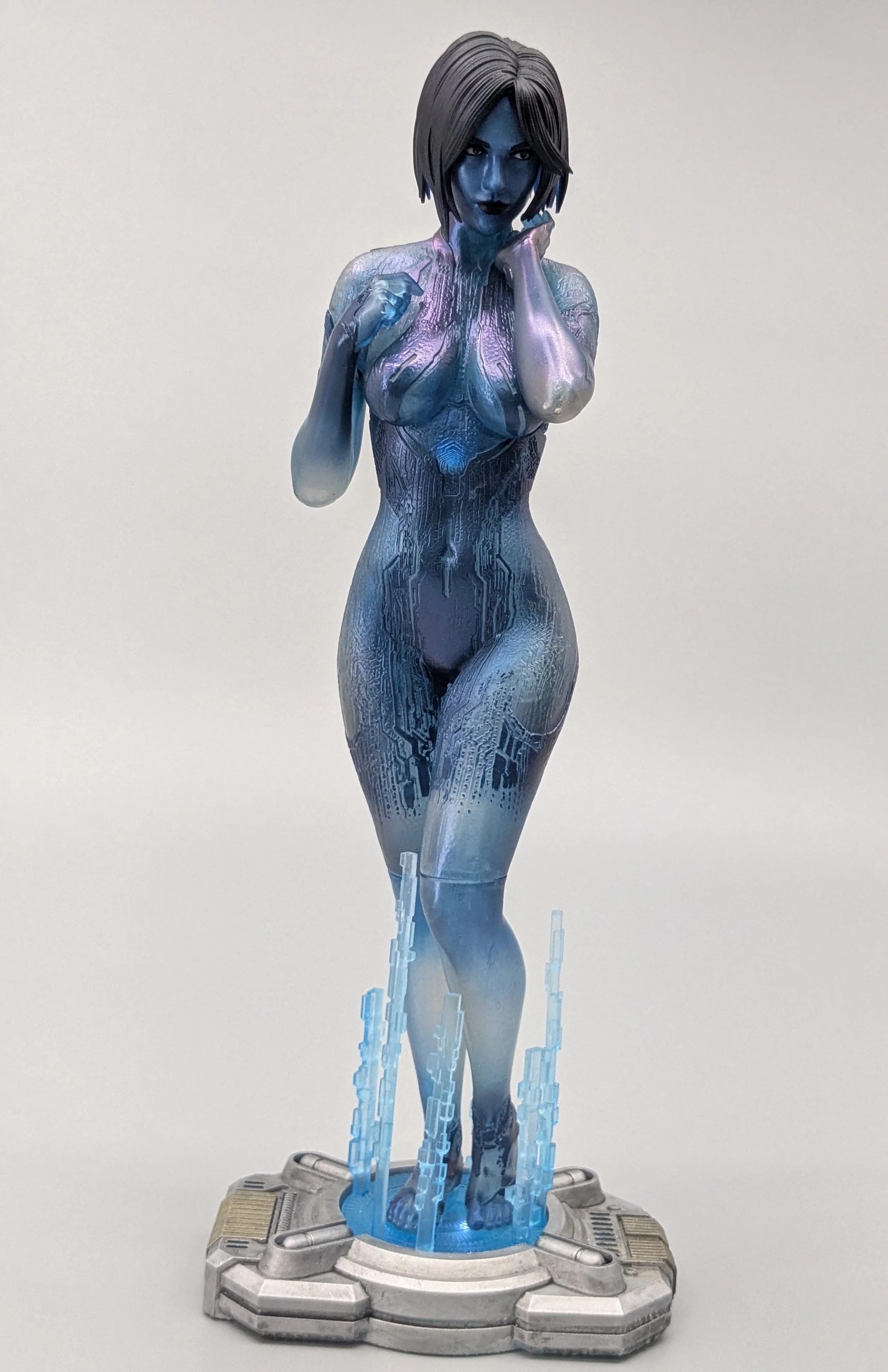 COMMISSION: Cortana Scale Figure