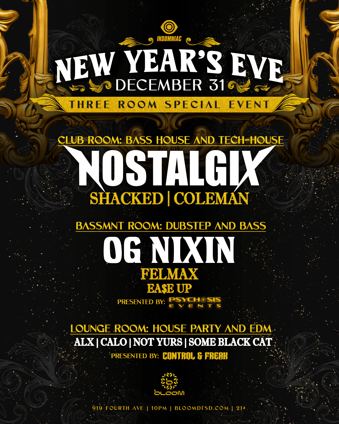 NOSTALGIX @ BLOOM SD