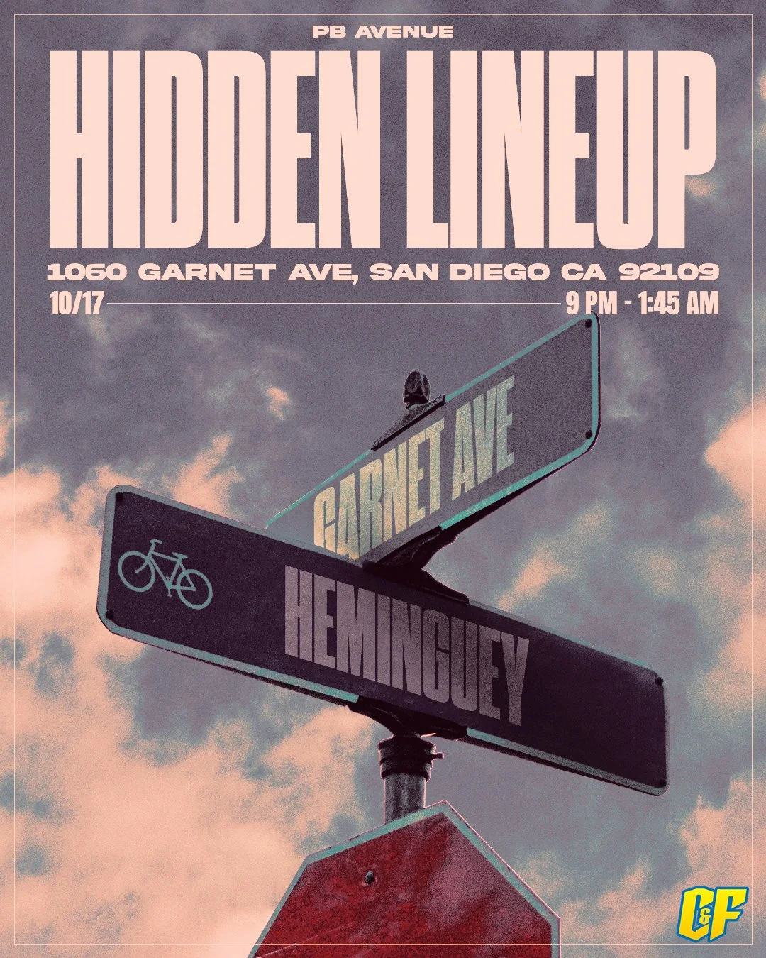 HEMINGUEY (HIDDEN LINEUP) @ PB AVENUE