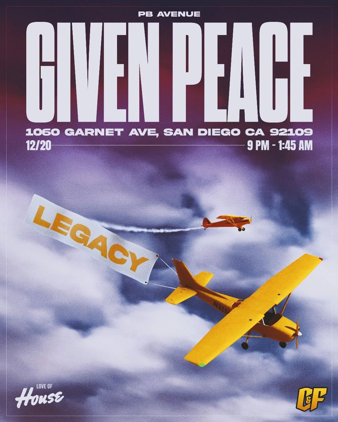Given Peace (HIDDEN LINEUP IIII) @ PB Avenue