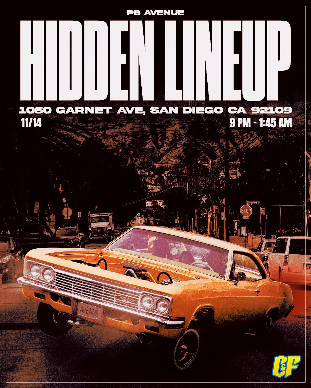 CHRIS DIAZ (Hidden Lineup II) @ PB AVENUE