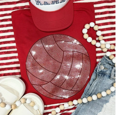 Volleyball Sparkle T-Shirt