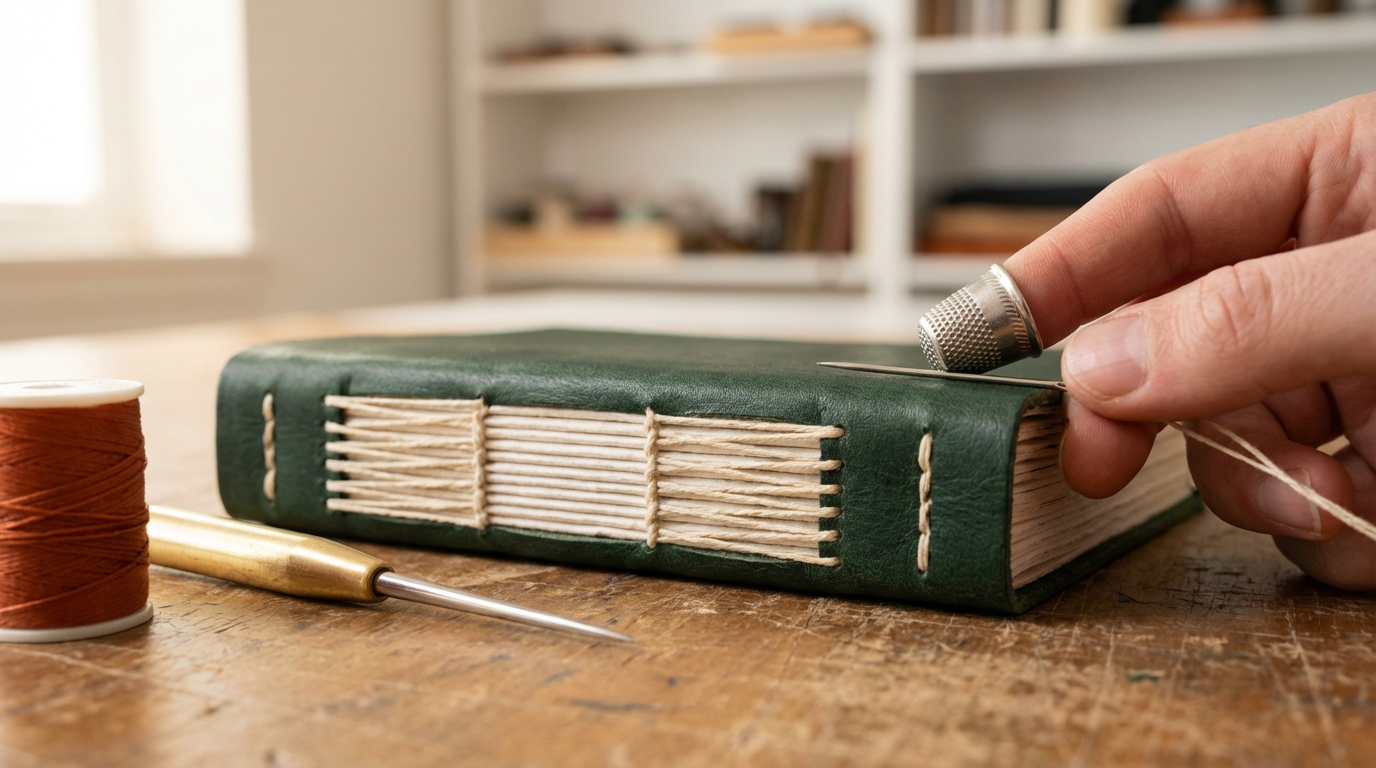 Hand-Stitched Storybook