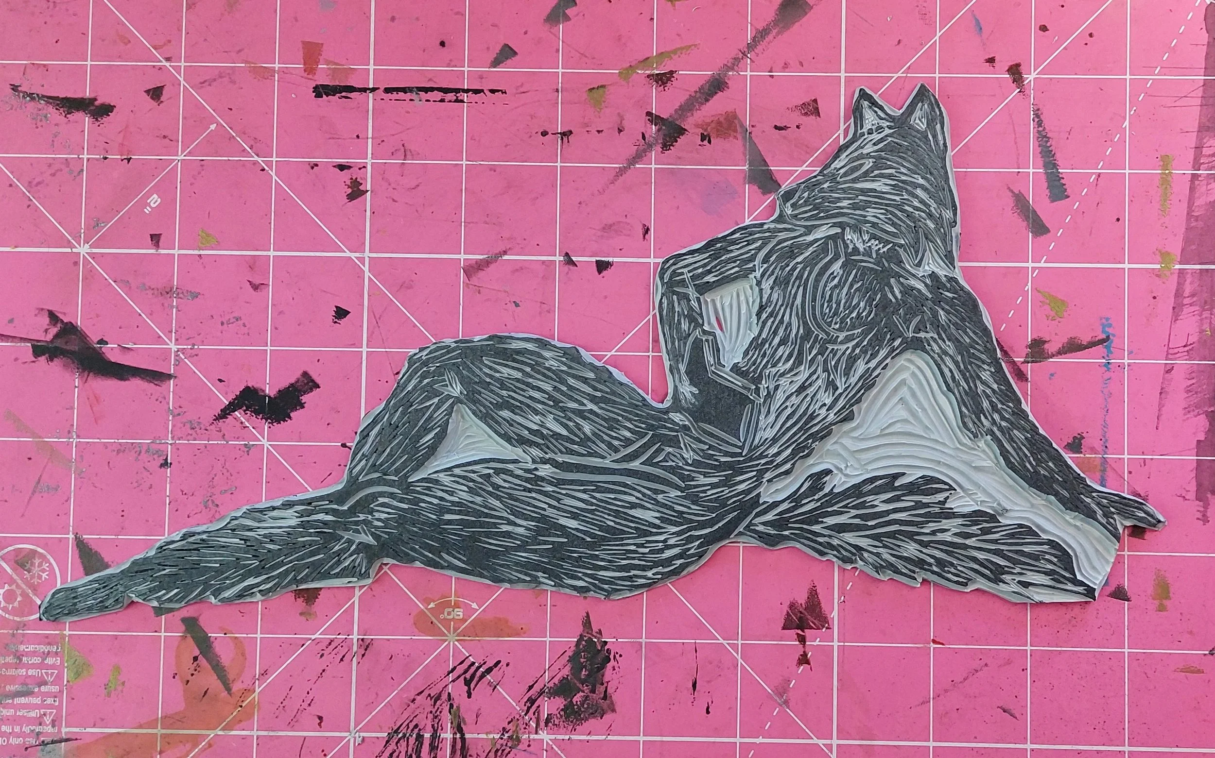 "Wolf girl block"