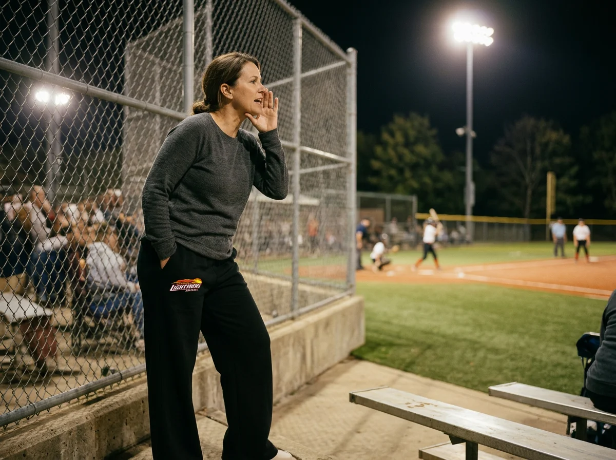 Libertytown Lightning Softball Sweatpants - Small Logo