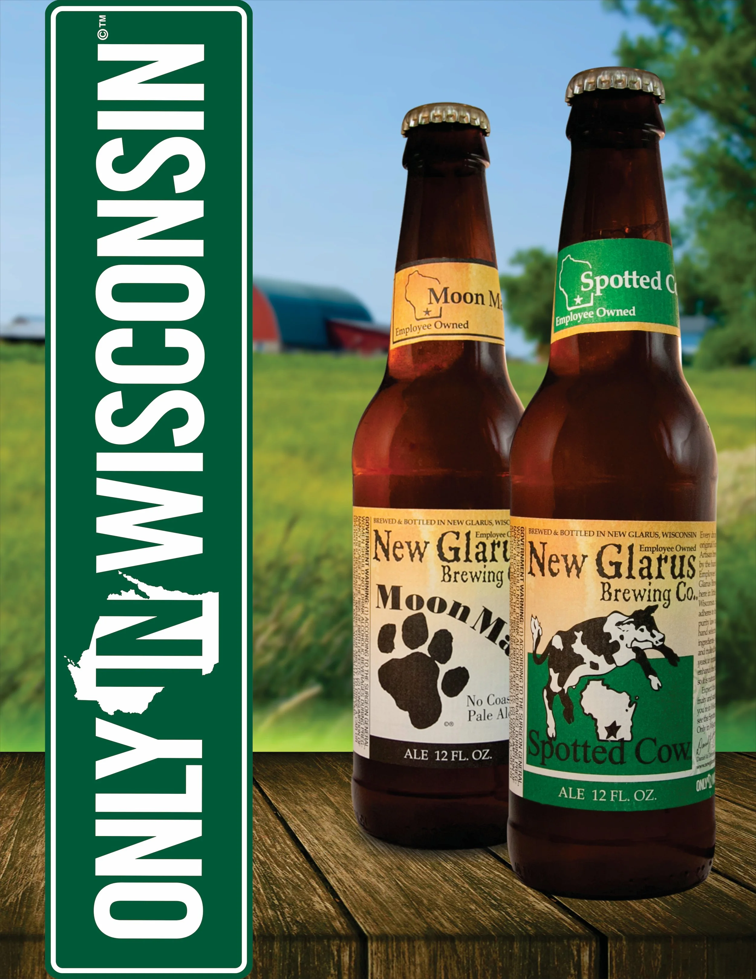 New Glarus Window Scrim