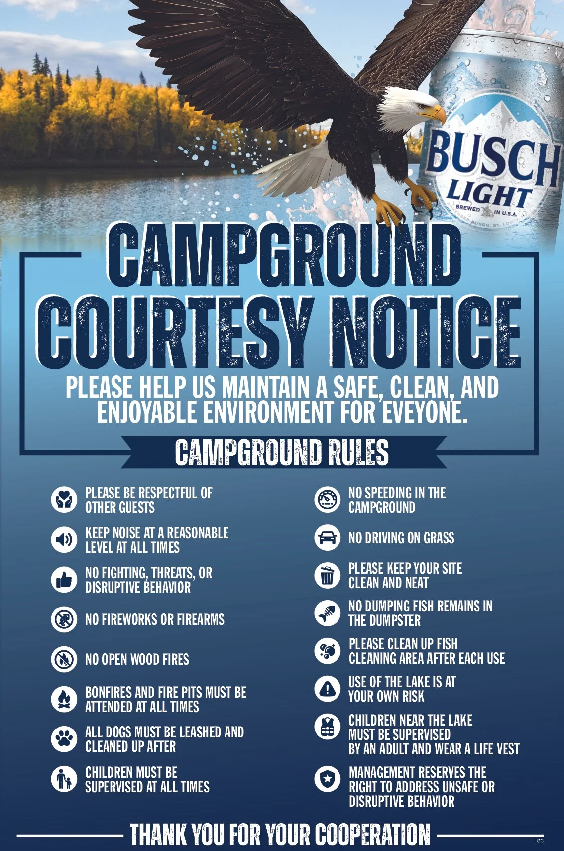 FlyingEagle_BuschLight_CampRules_Tabloid.jpg