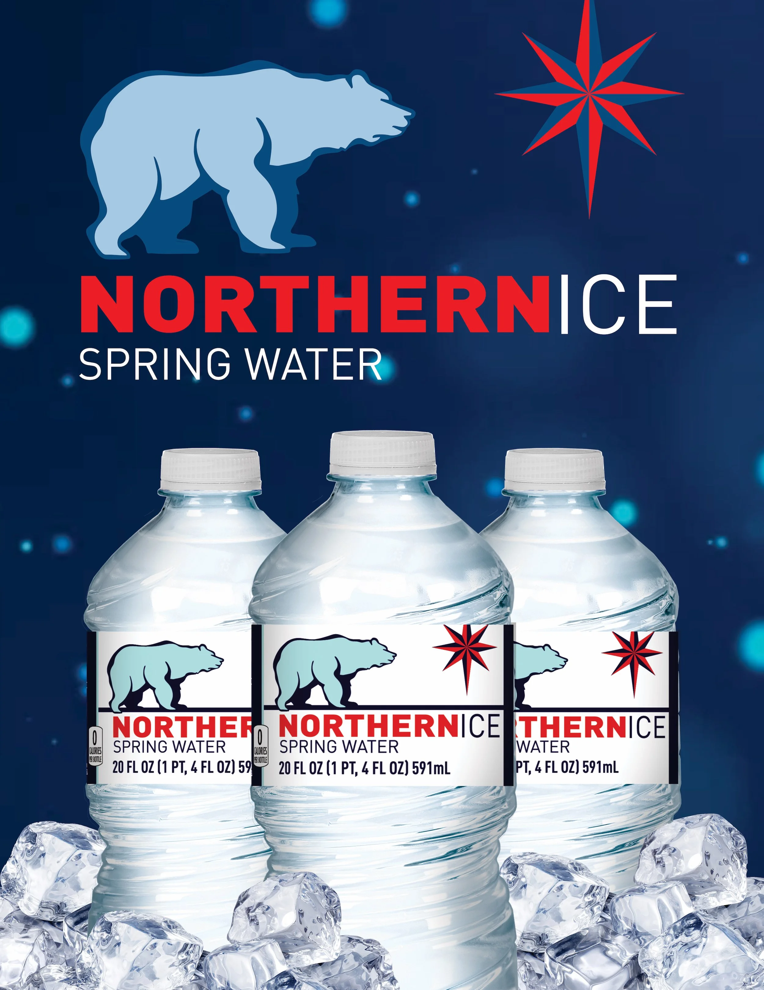 Northern Ice Window Scrim 