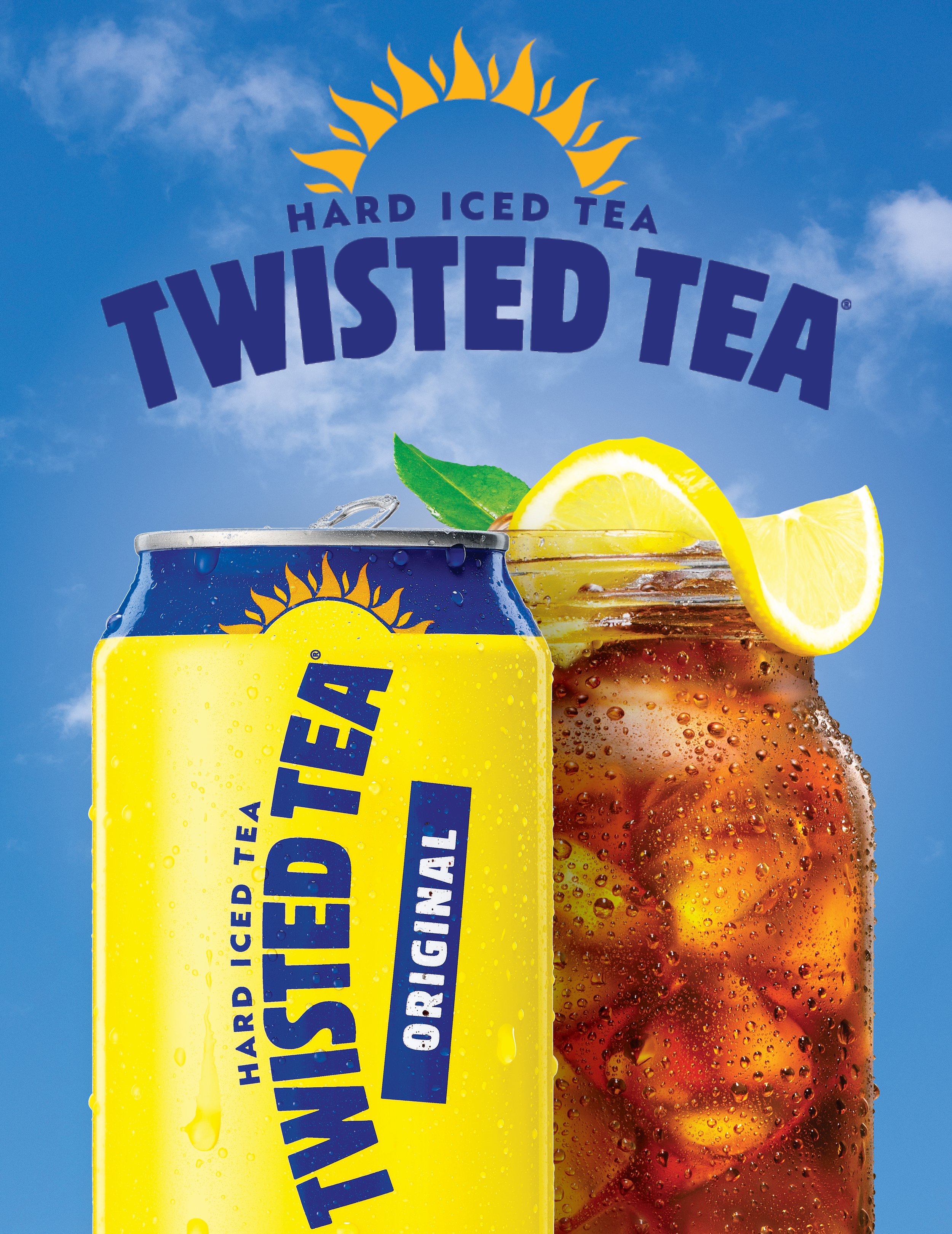 Twisted Tea Window Scrim