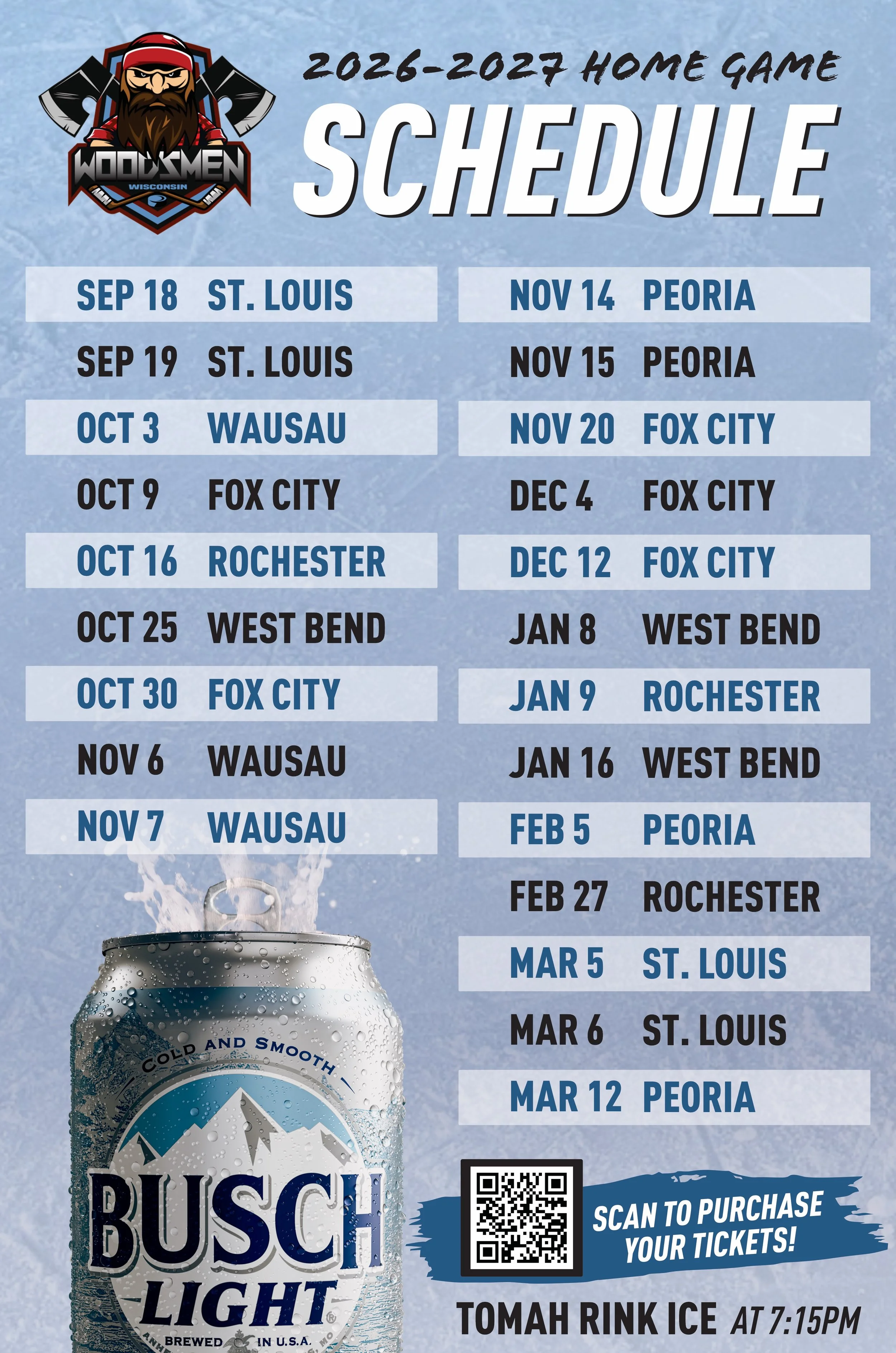 WisconsinWoodsmen_BuschLight_Schedule_2026_Tabloid.jpeg