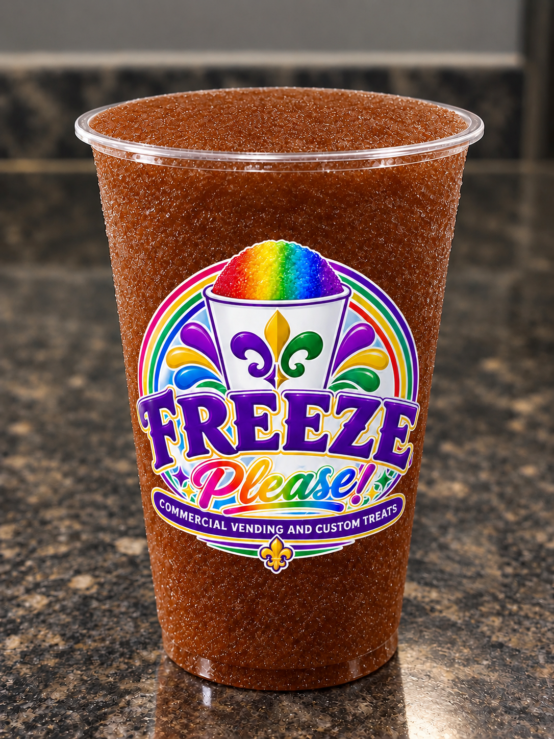 Butterscotch New Orleans Style Frozen Cup-9 oz
