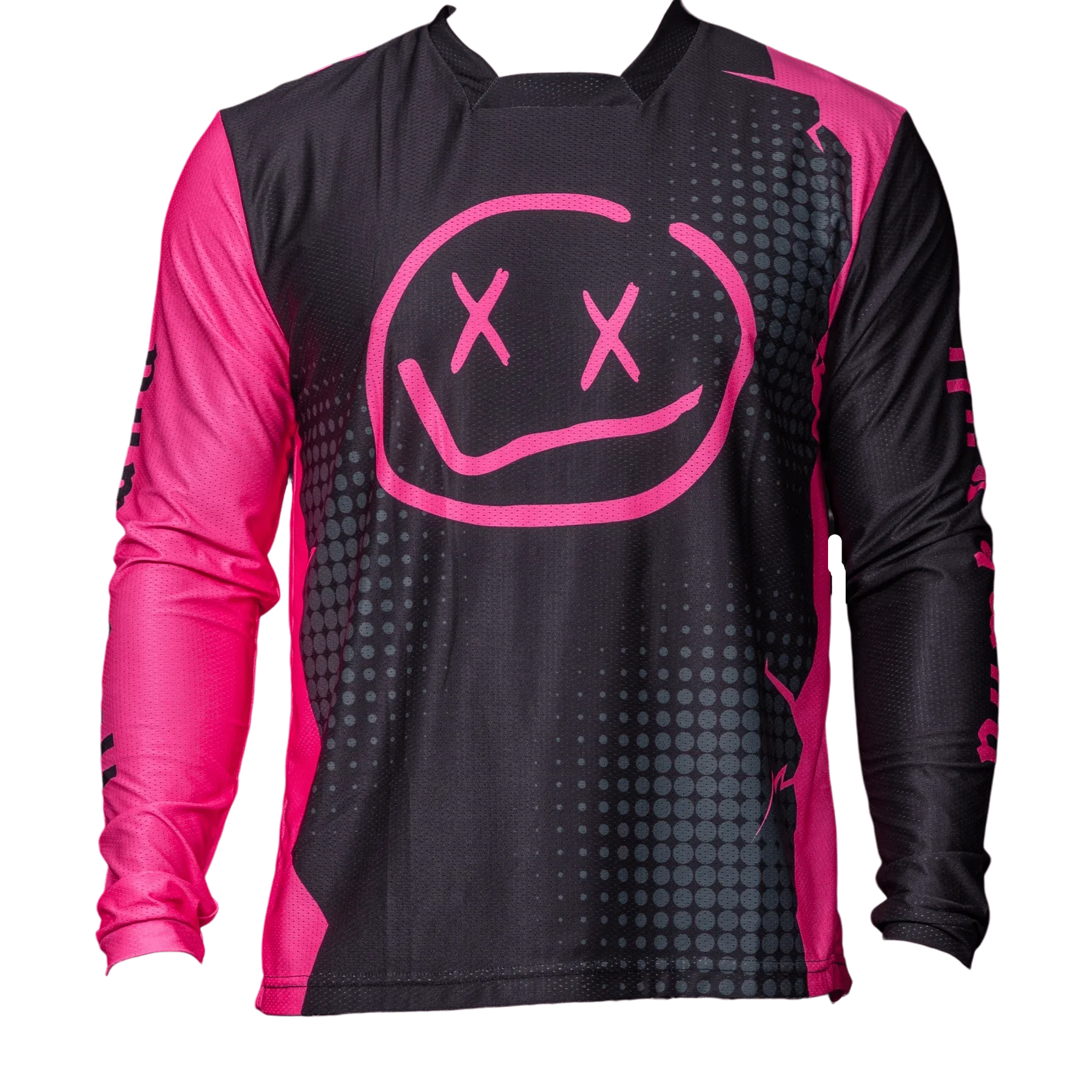 Menace Moto/MTB Jersey 2.0: Neon Pink