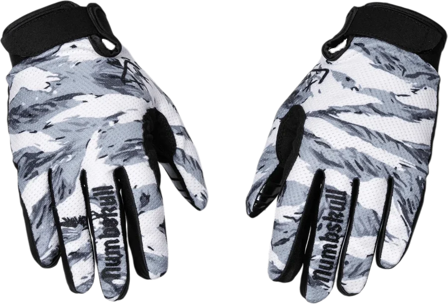 Menace Moto/MTB Gloves 2.0: White Tiger