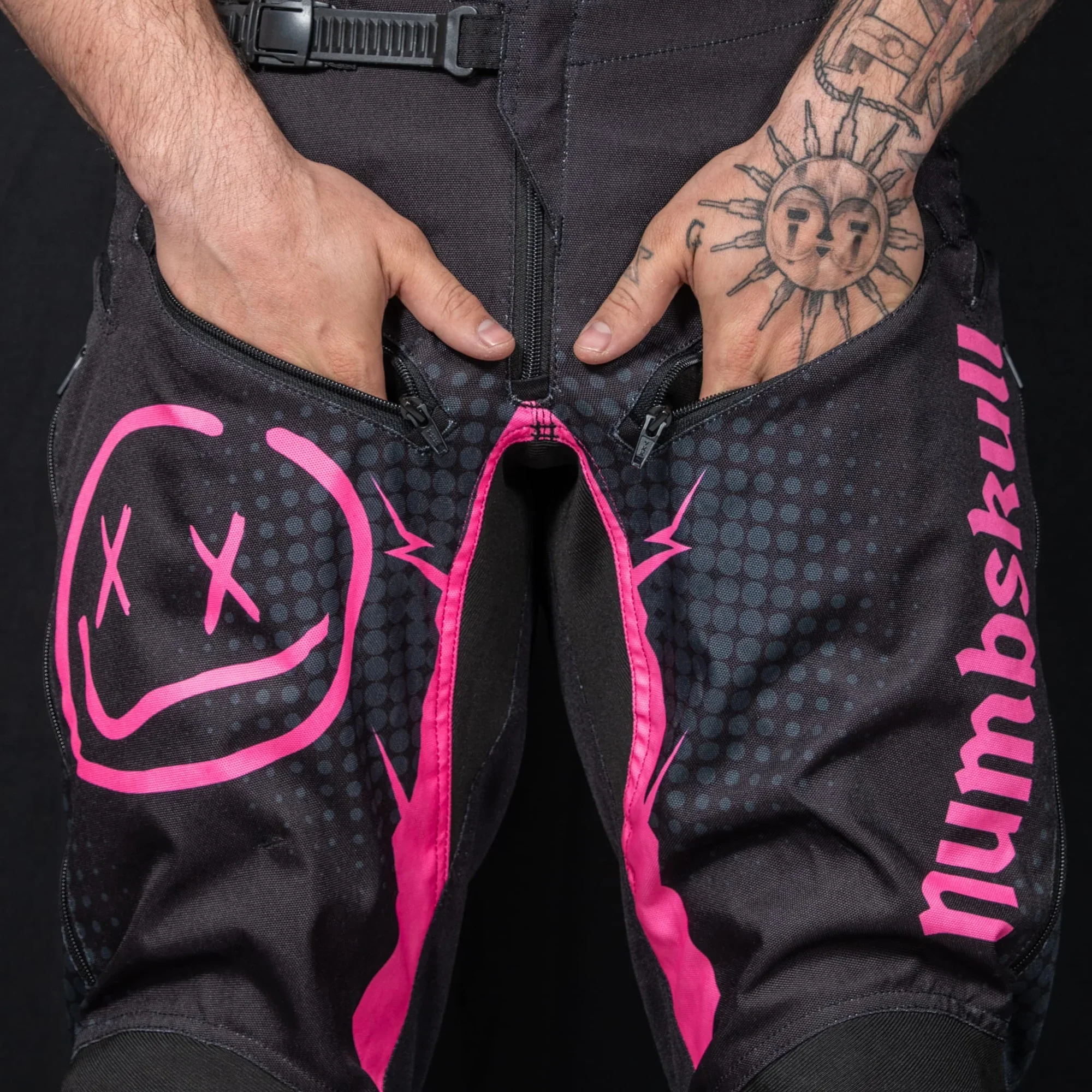 Menace Moto Pant 2.0: Neon Pink
