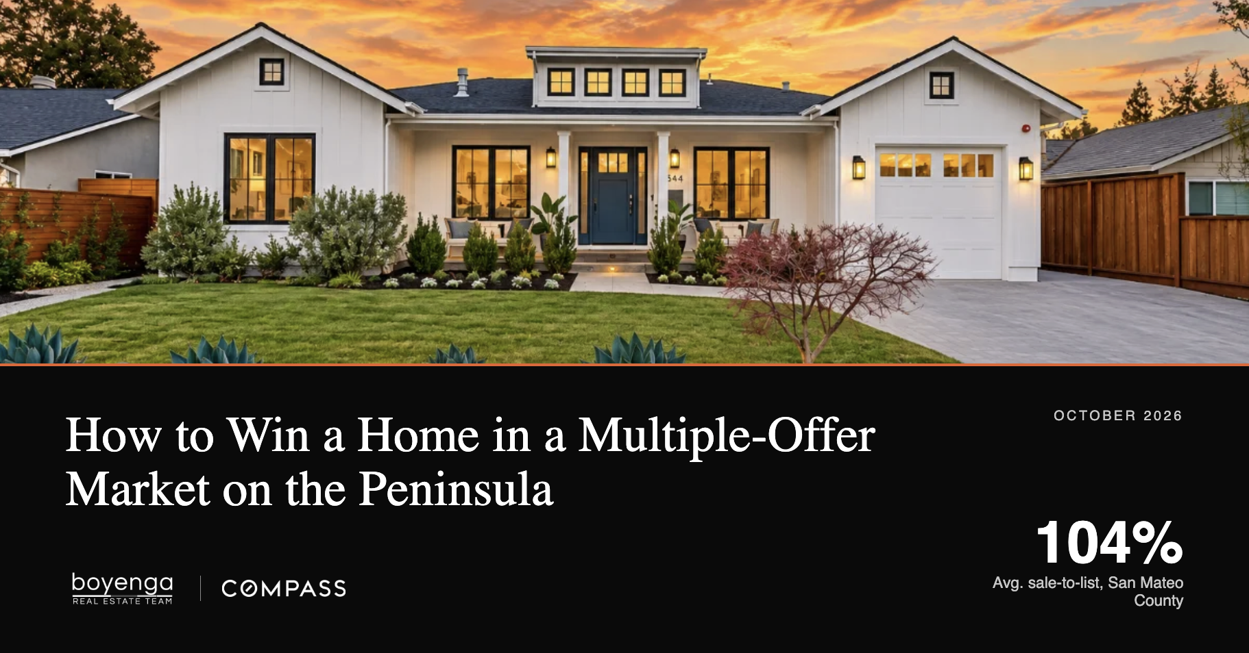 How to Win a Home in a Multiple-Offer Market on the Peninsula