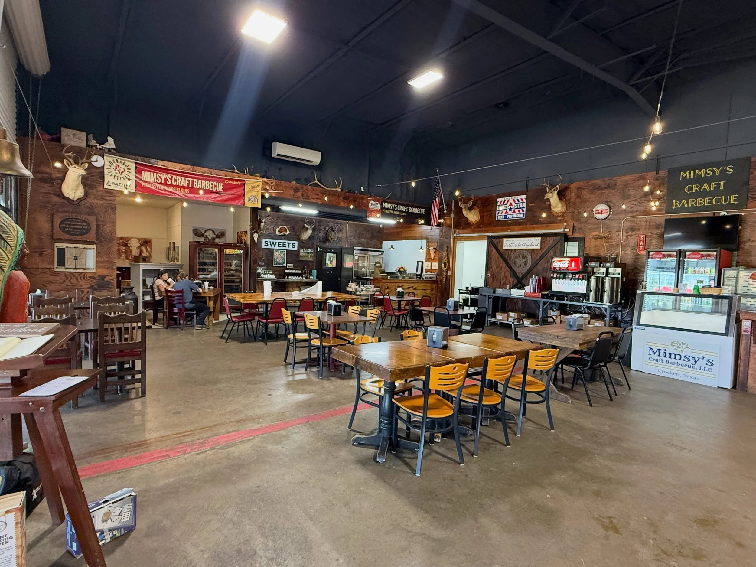 We are open on Sundays from 11-2. We are located at 1979 South 5th St Crockett, TX. Steak and eggs have been a Sunday hit!