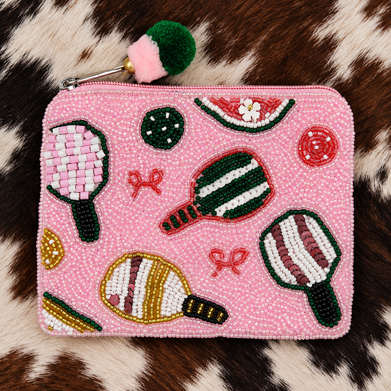 Pickle Ball Coin Purse