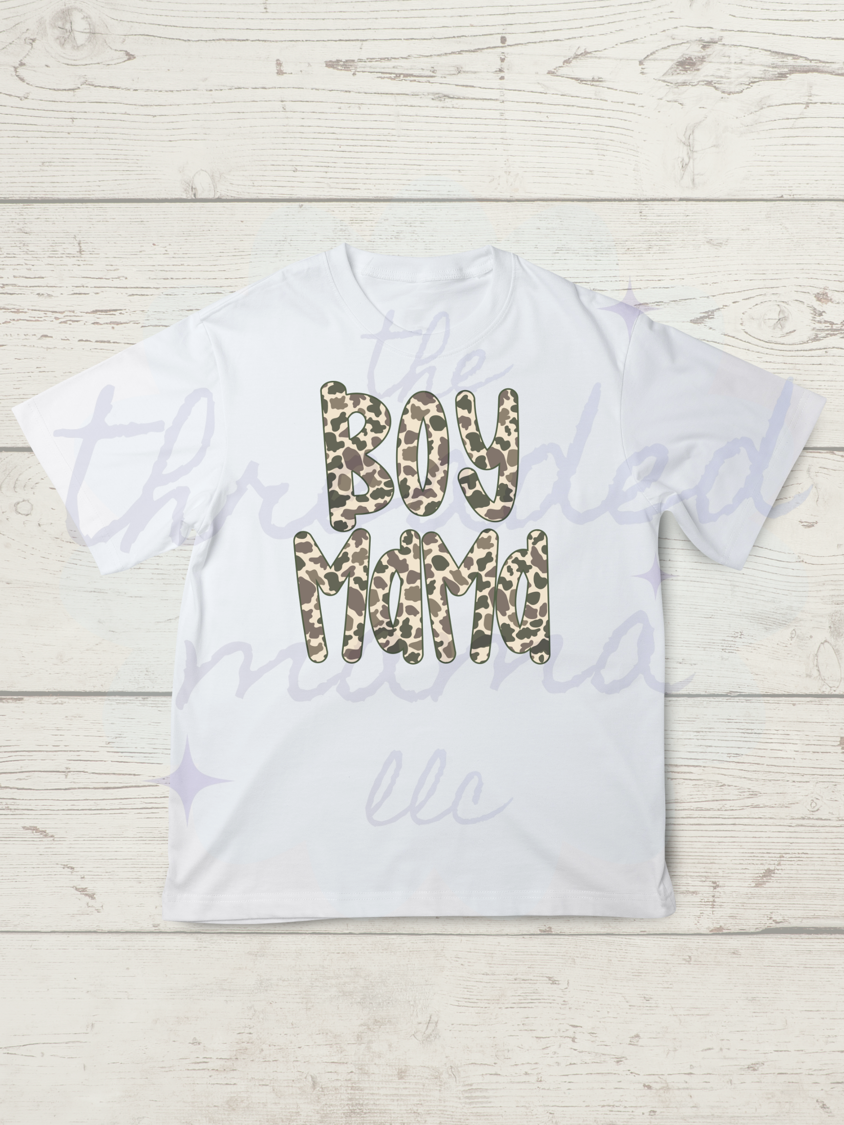 Boy Mama Camo Tee