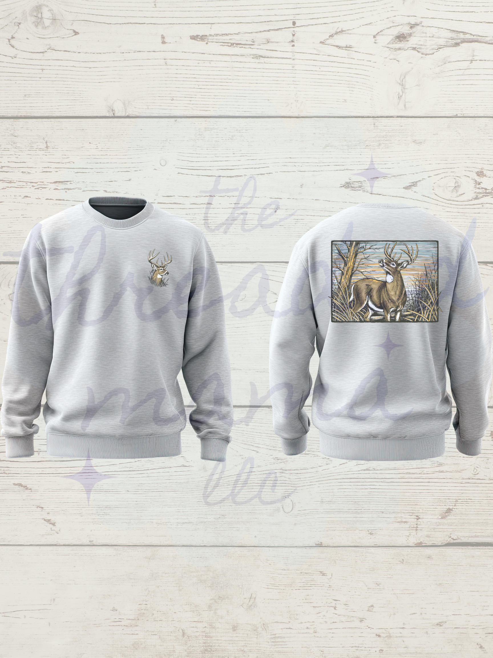 Kids Sunrise Buck Sweatshirt