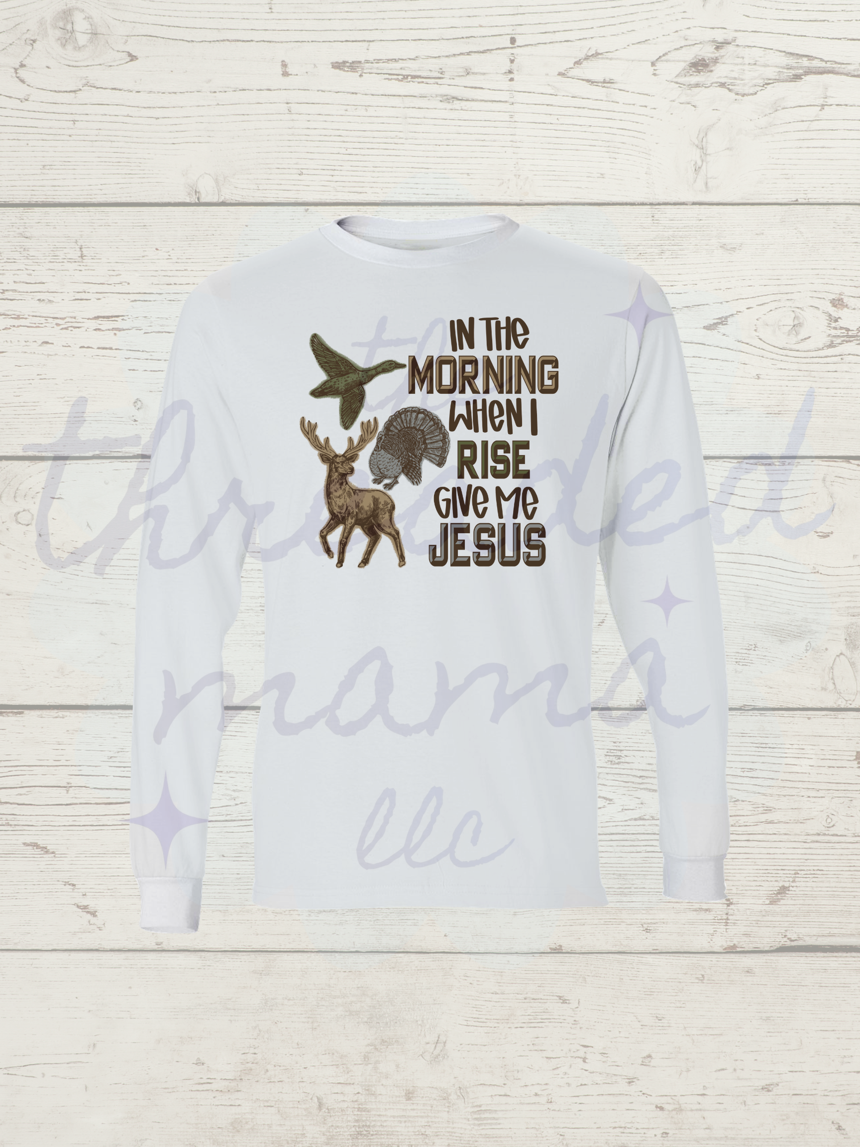 Little Kids When I Rise Longsleeve