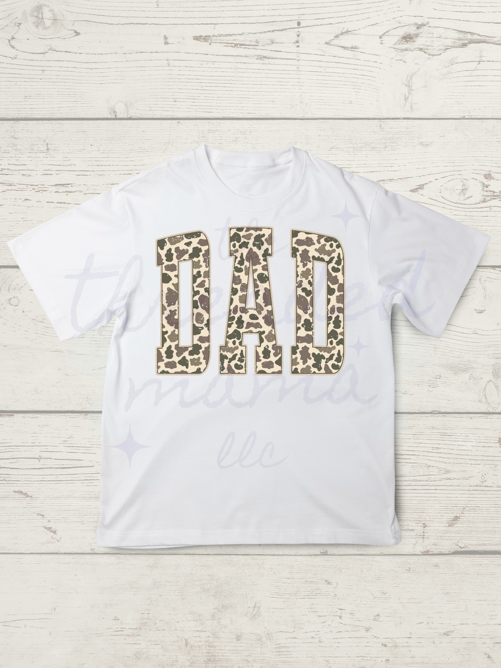Dad Duck Camo Tee